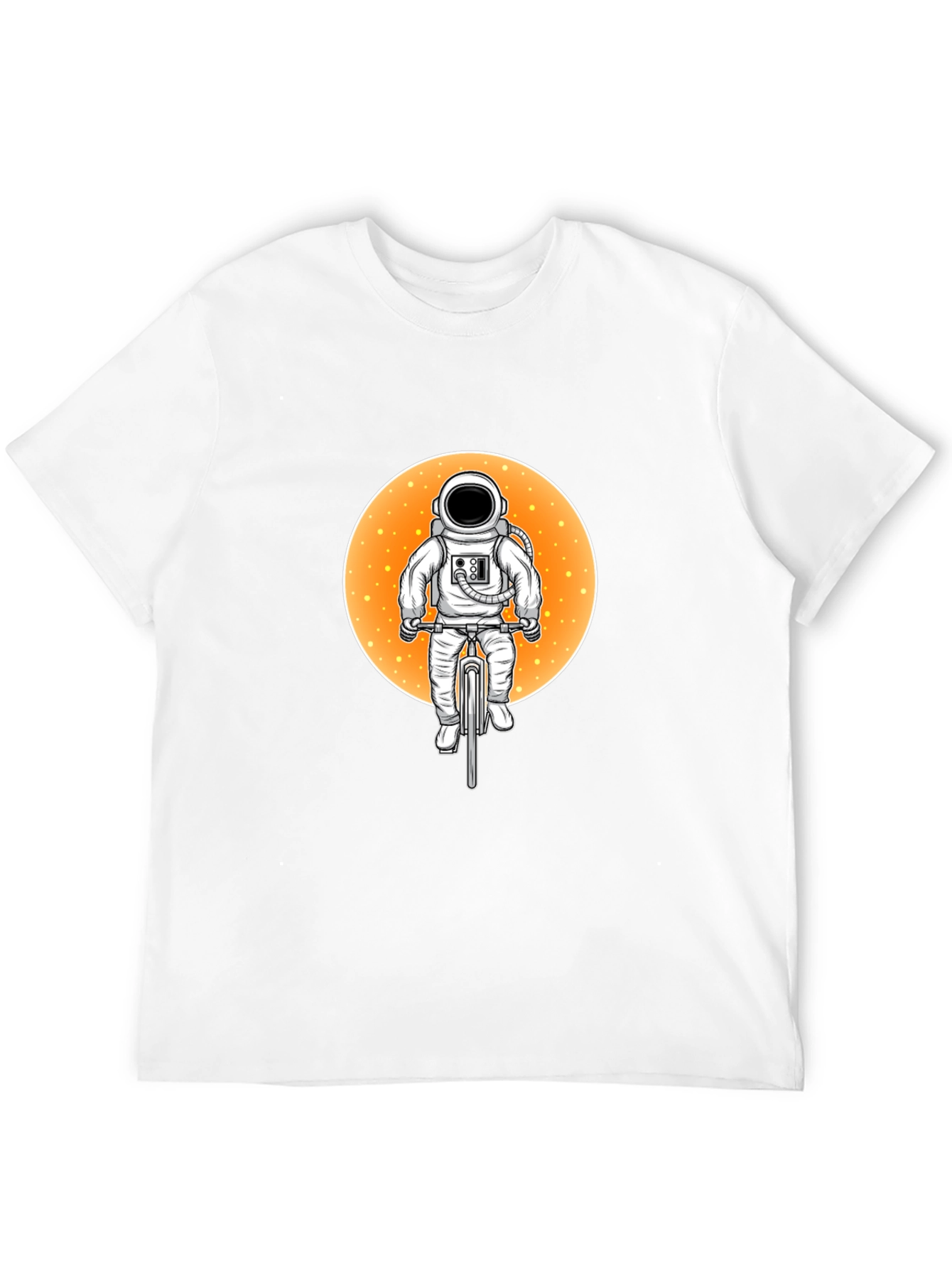 Astronaut on Bike Graphic T-Shirt