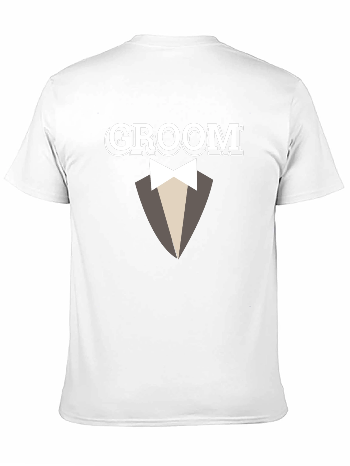 Groom Tuxedo Graphic T-Shirt - Wedding Party
