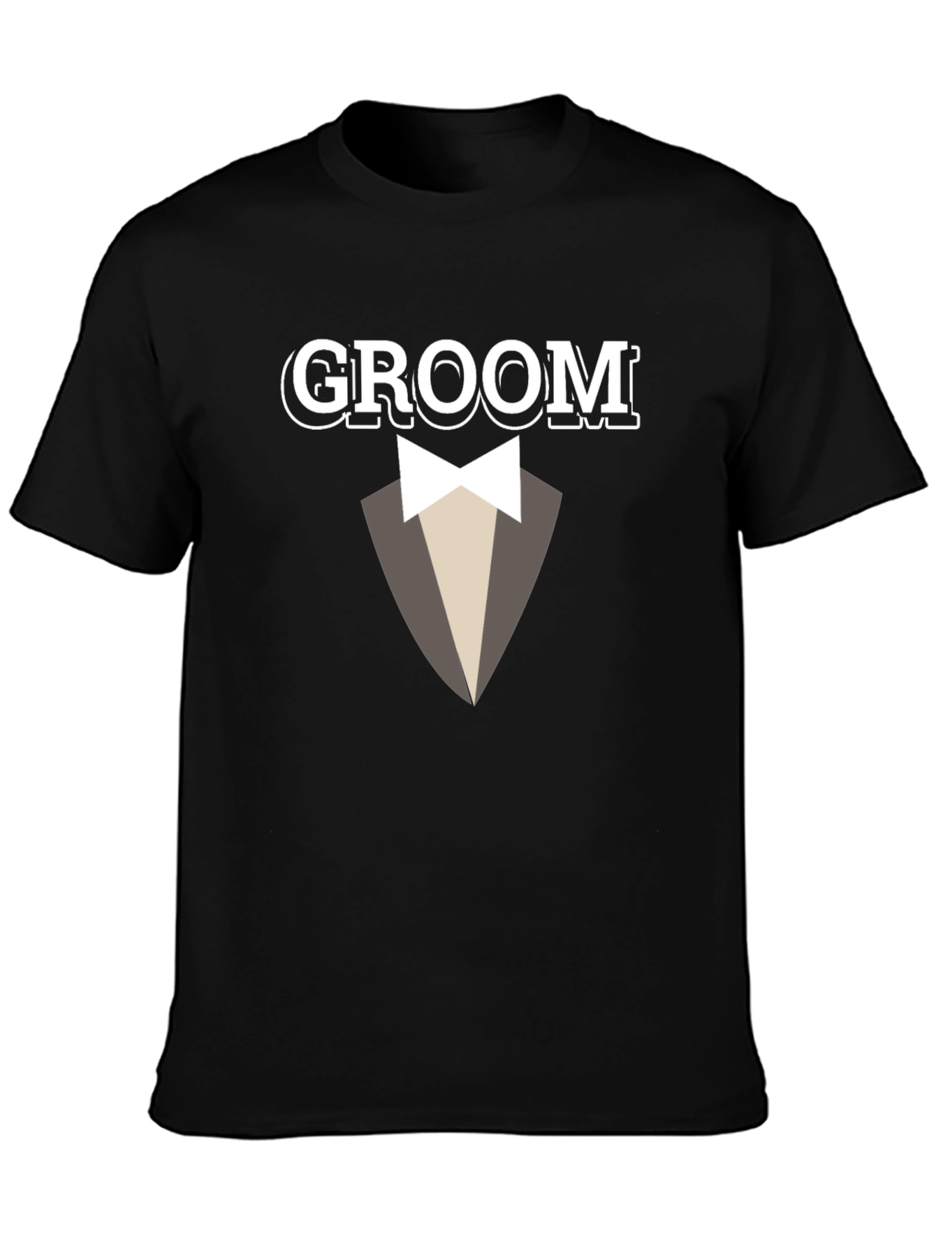 Groom Tuxedo Graphic T-Shirt - Wedding Party
