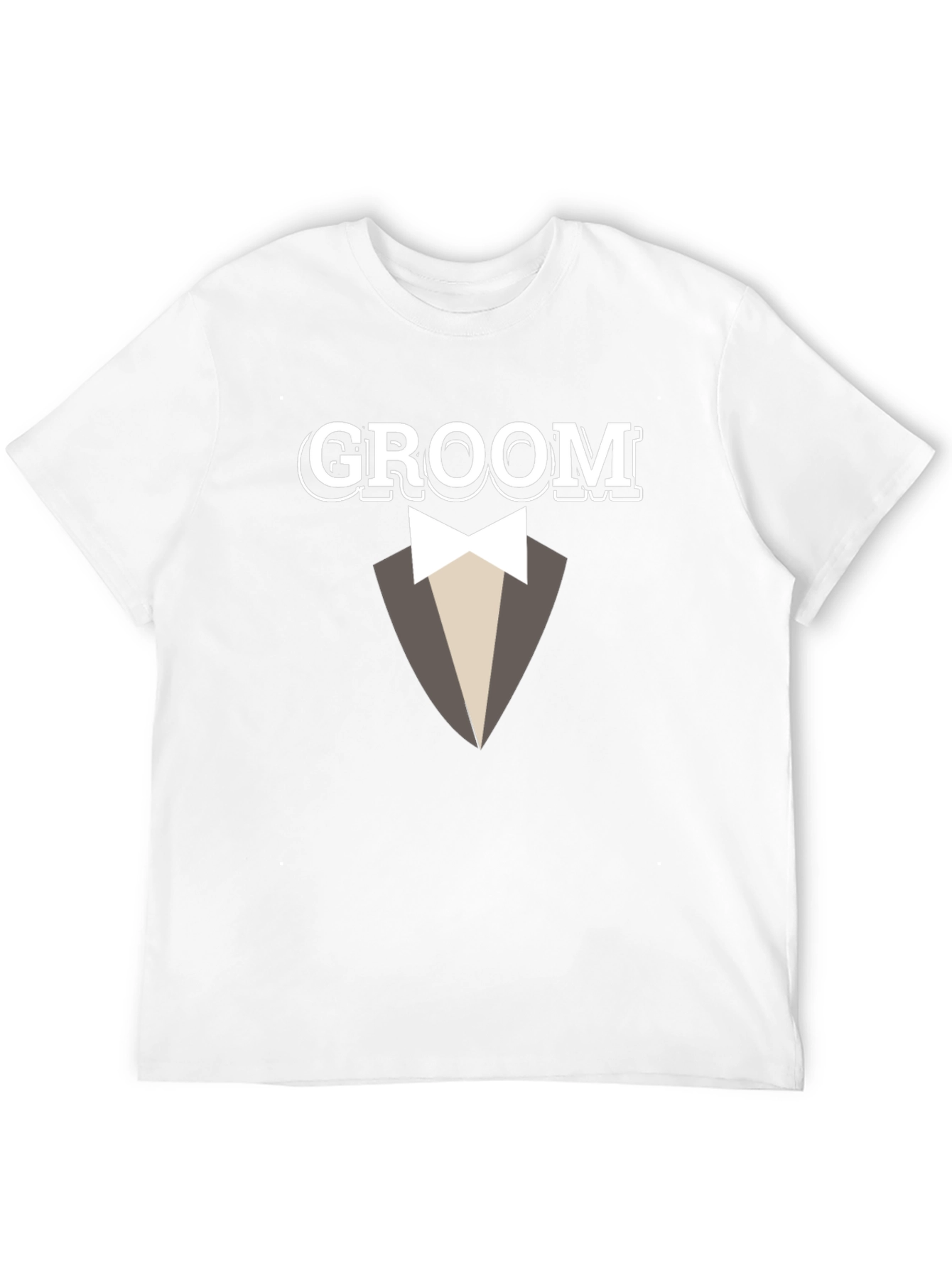 Groom Tuxedo Graphic T-Shirt - Wedding Party