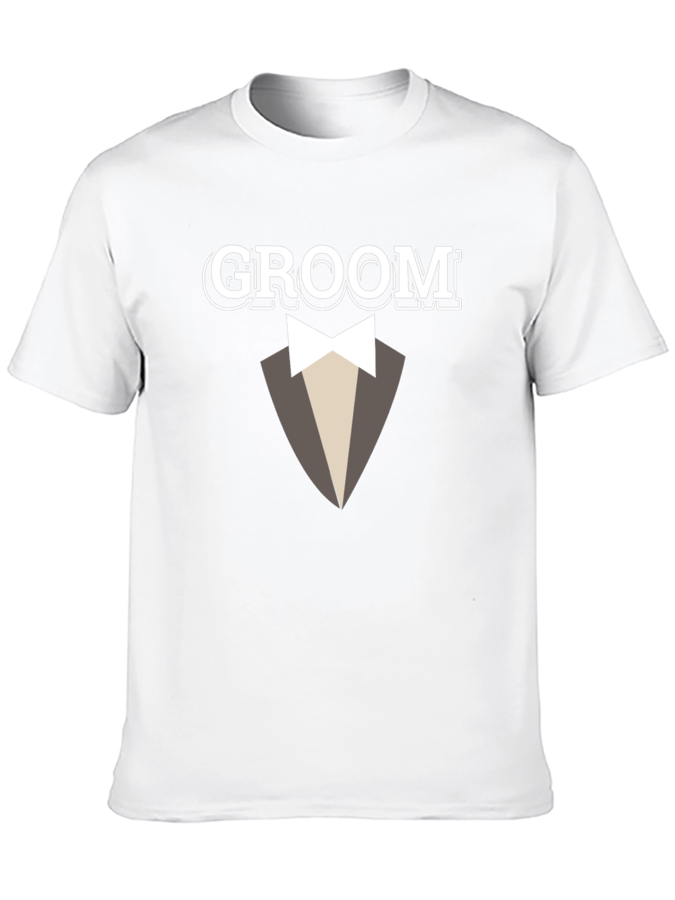 Groom Tuxedo Graphic T-Shirt - Wedding Party