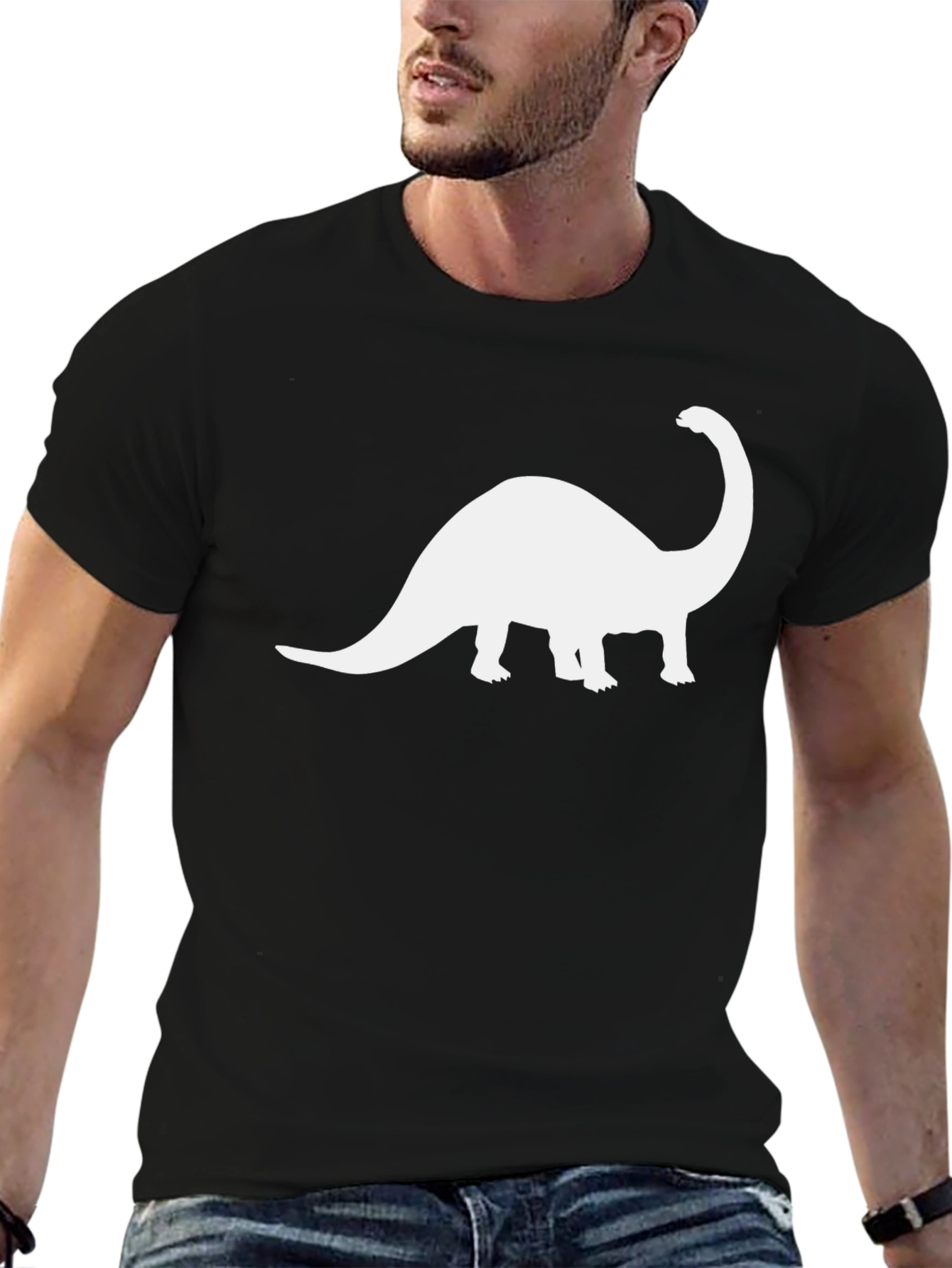 Dino Graphic Tee - Classic Black T-Shirt