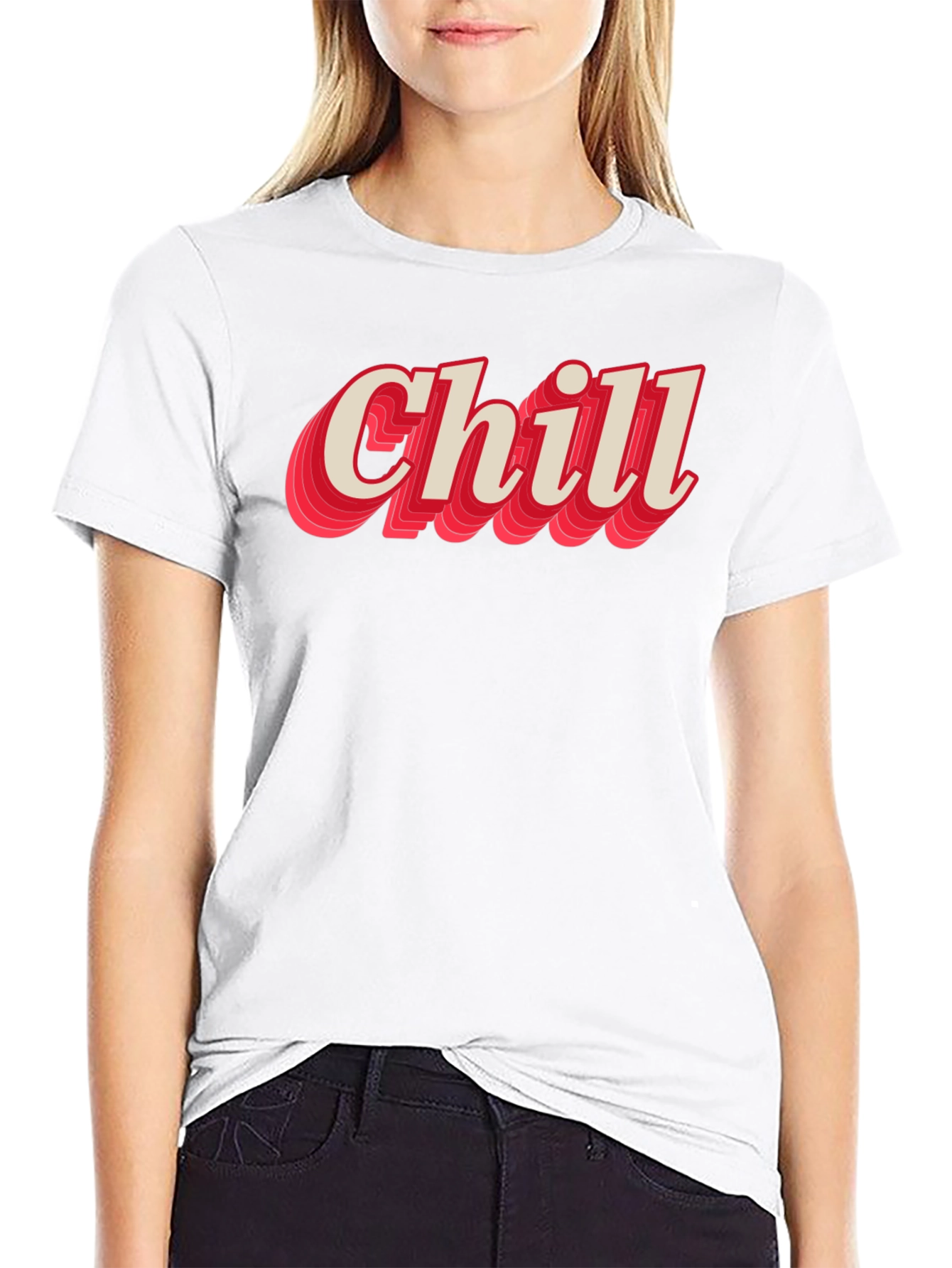 Chill Retro Graphic Tee - Relaxed Style