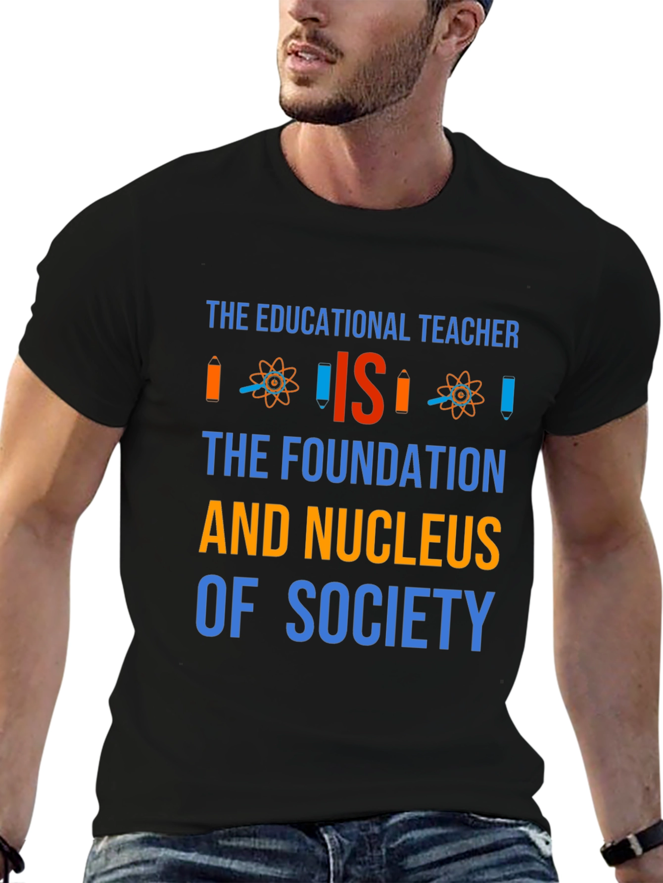 Educational Teacher Foundation Graphic T-Shirt