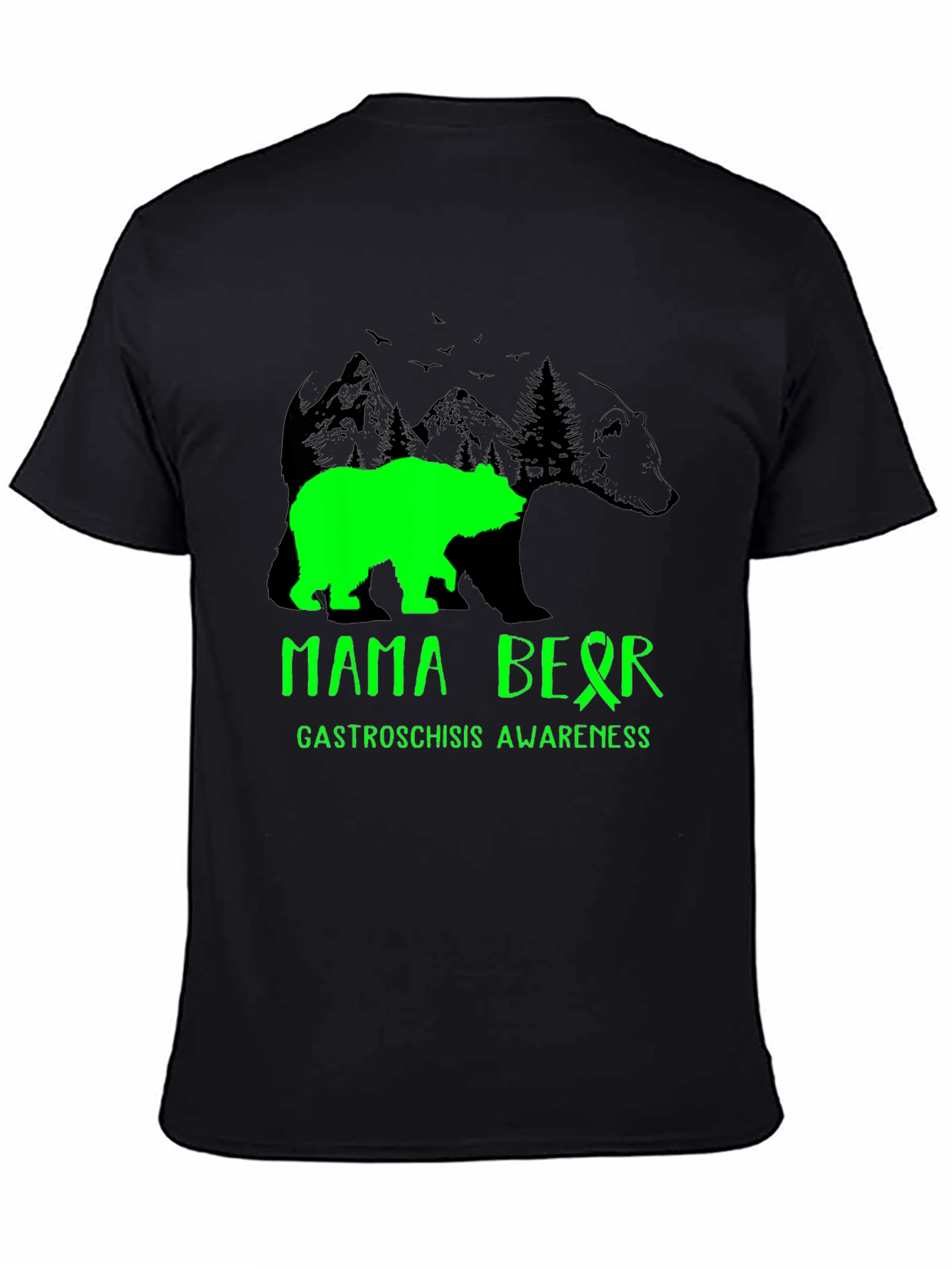 Mama Bear Gastroschisis Awareness T-Shirt