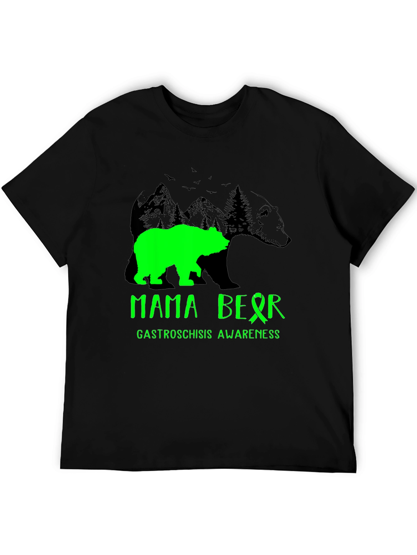 Mama Bear Gastroschisis Awareness T-Shirt
