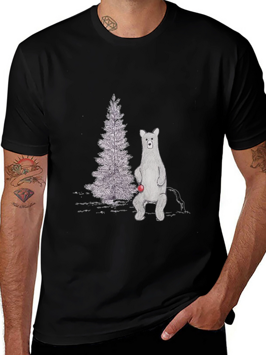 Funny Bear Christmas T-Shirt - Holiday Humor Tee