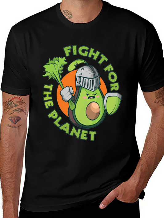 Fight for the Planet Avocado Knight Graphic Tee
