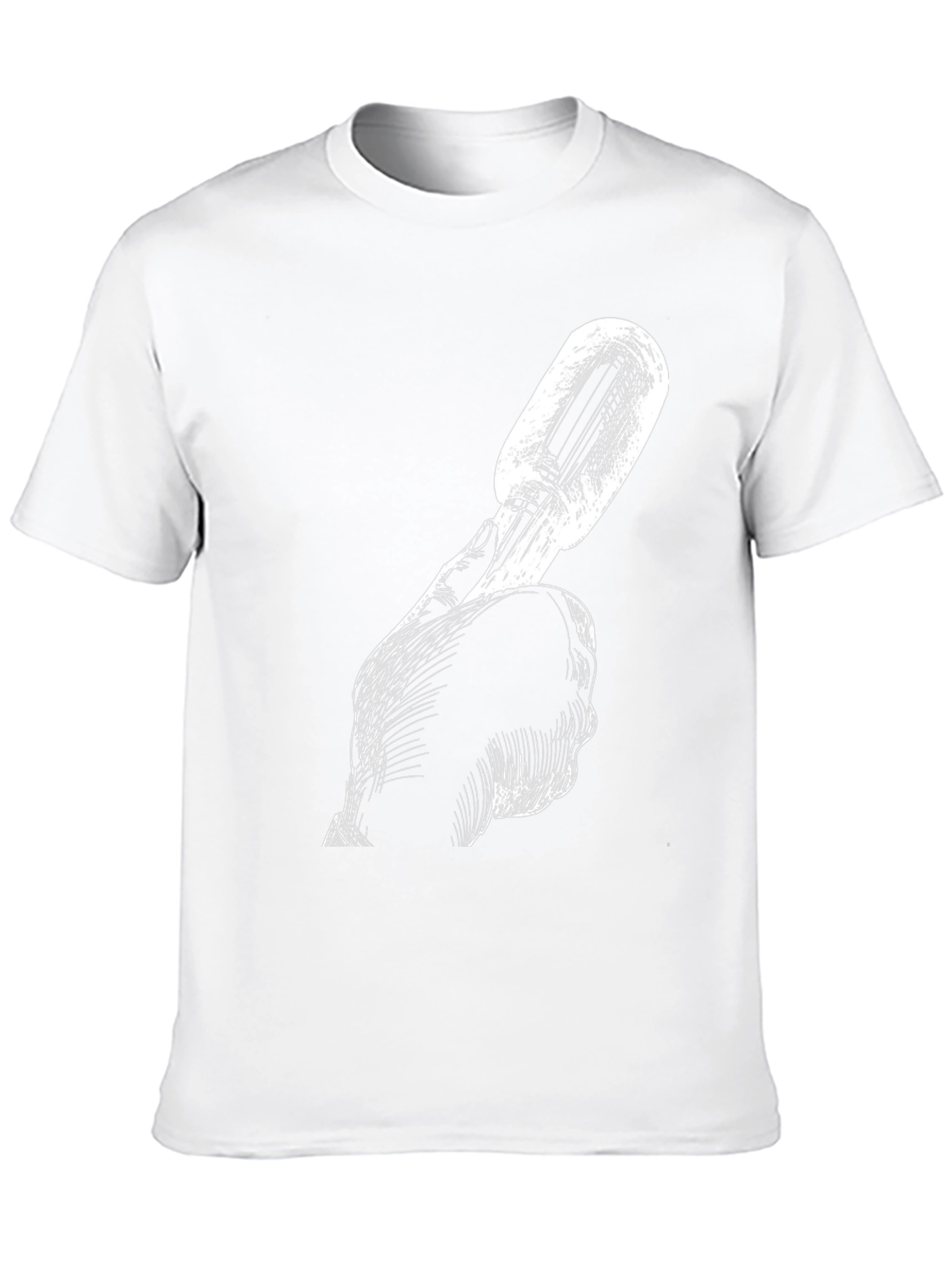 Screwdriver Graphic Tee - Hand Drawn Style