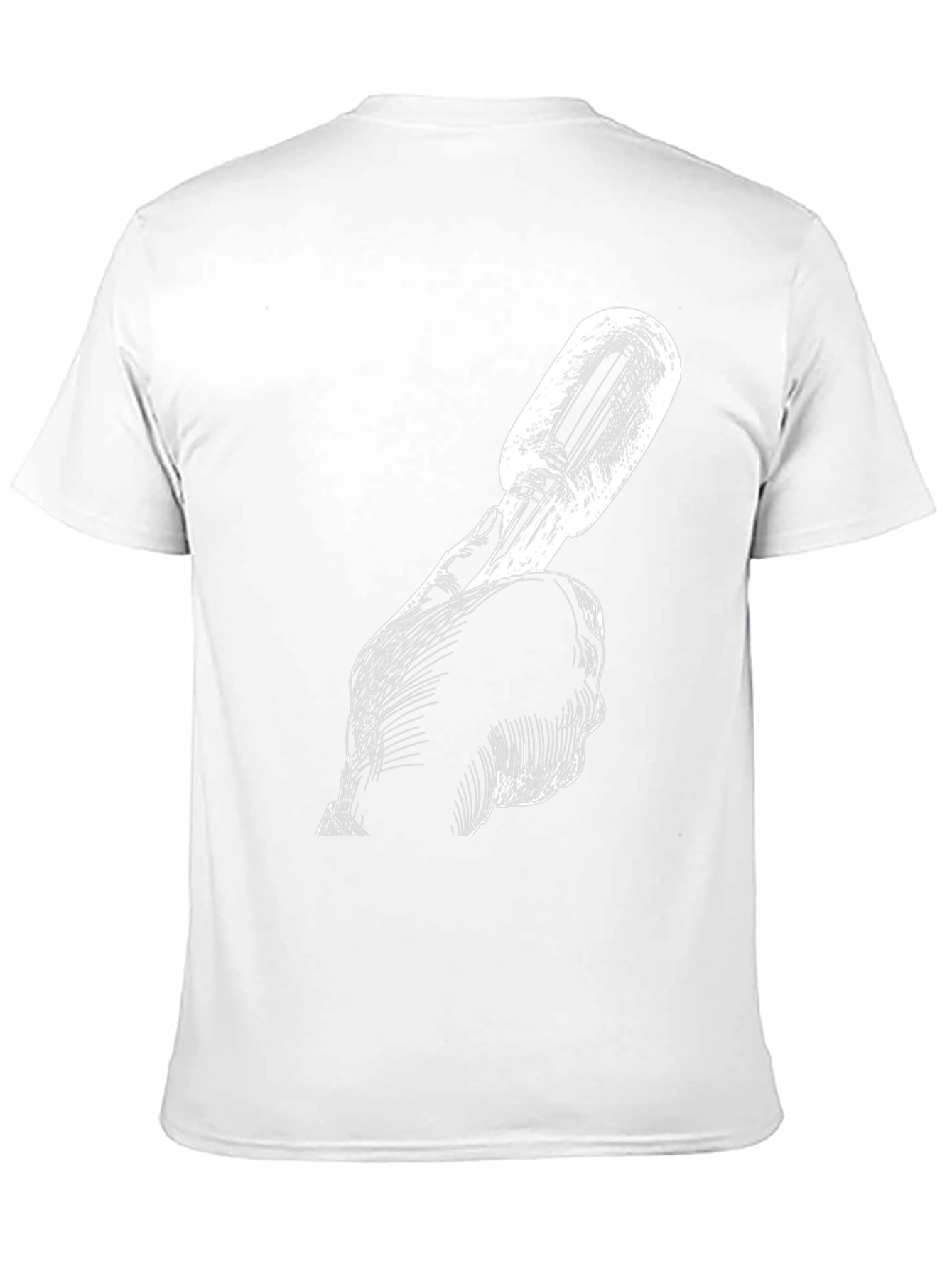 Screwdriver Graphic Tee - Hand Drawn Style
