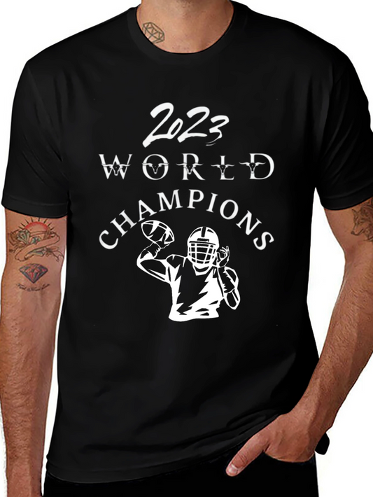 2023 World Champions Football T-Shirt