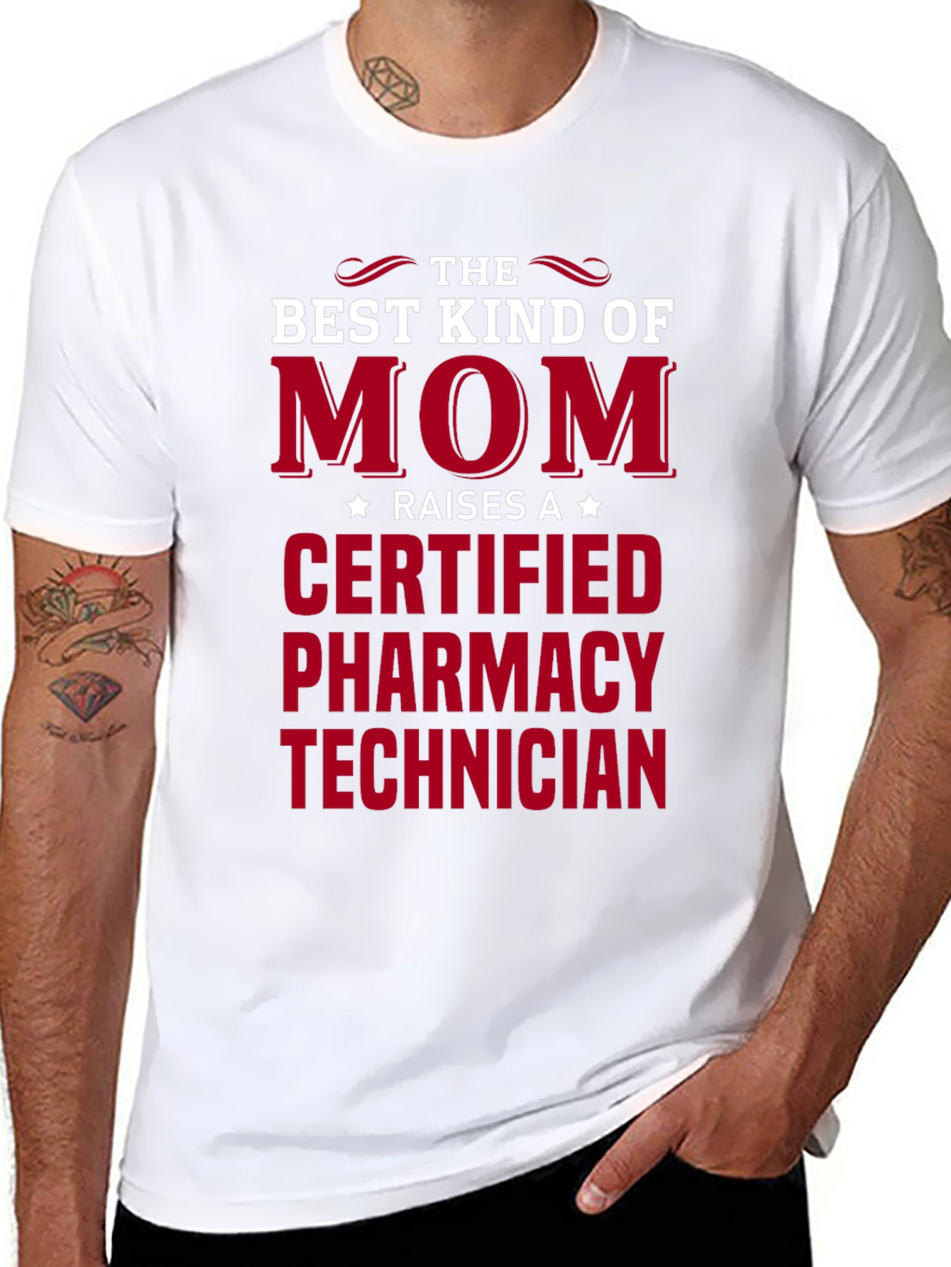 Best Kind of Mom Raises a Pharmacy Technician T-Shirt