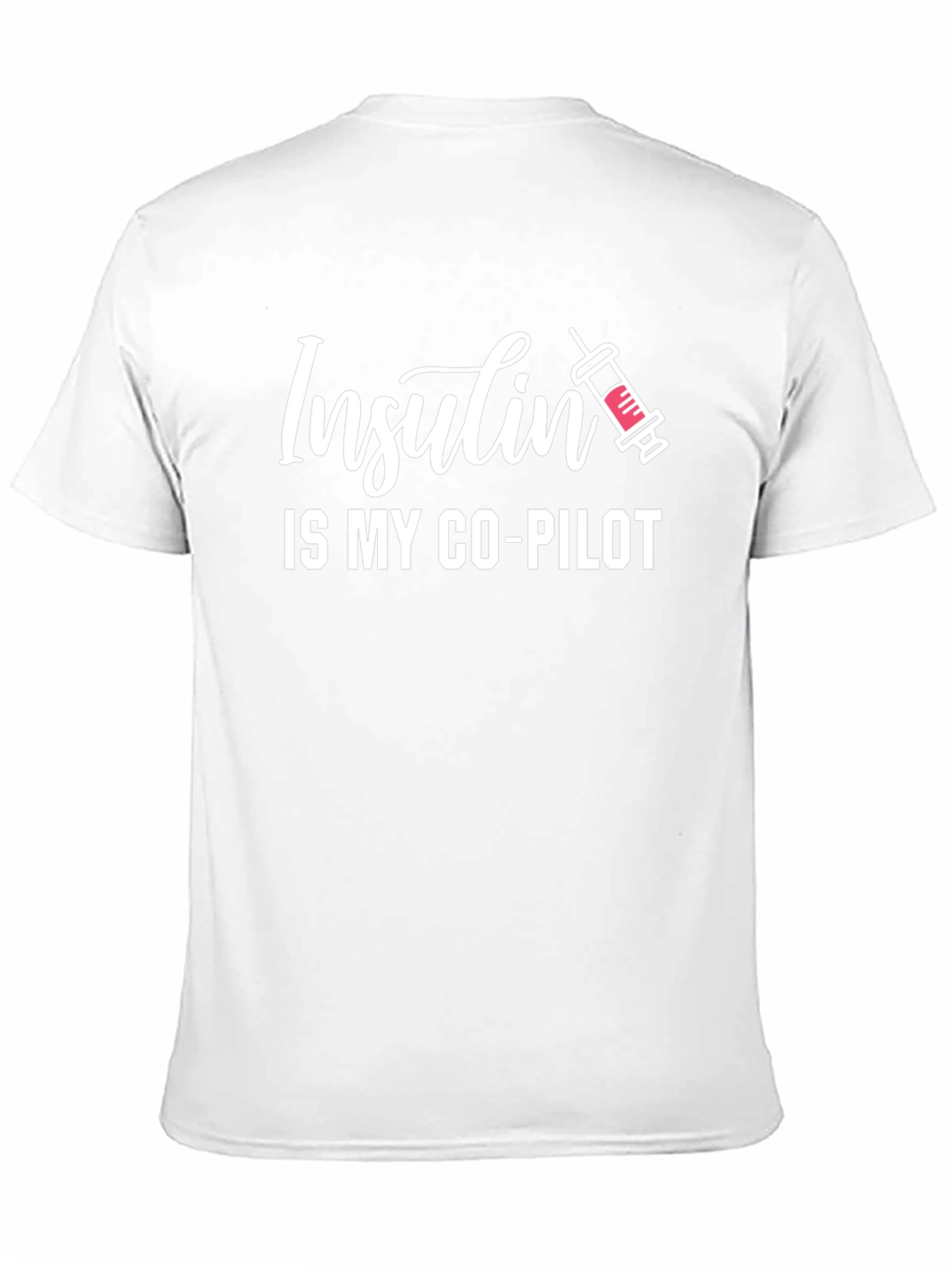 Insulin is My Co-Pilot T-Shirt - Diabetes Awareness Tee