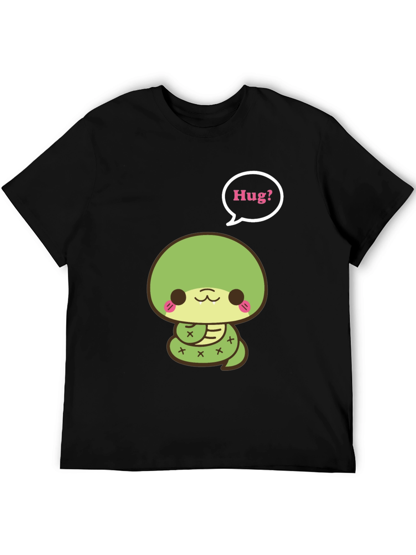 Kawaii Snake Hug? T-Shirt - Cute Reptile Tee