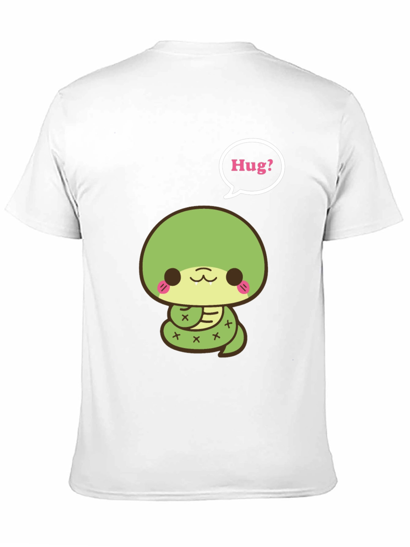 Kawaii Snake Hug? T-Shirt - Cute Reptile Tee