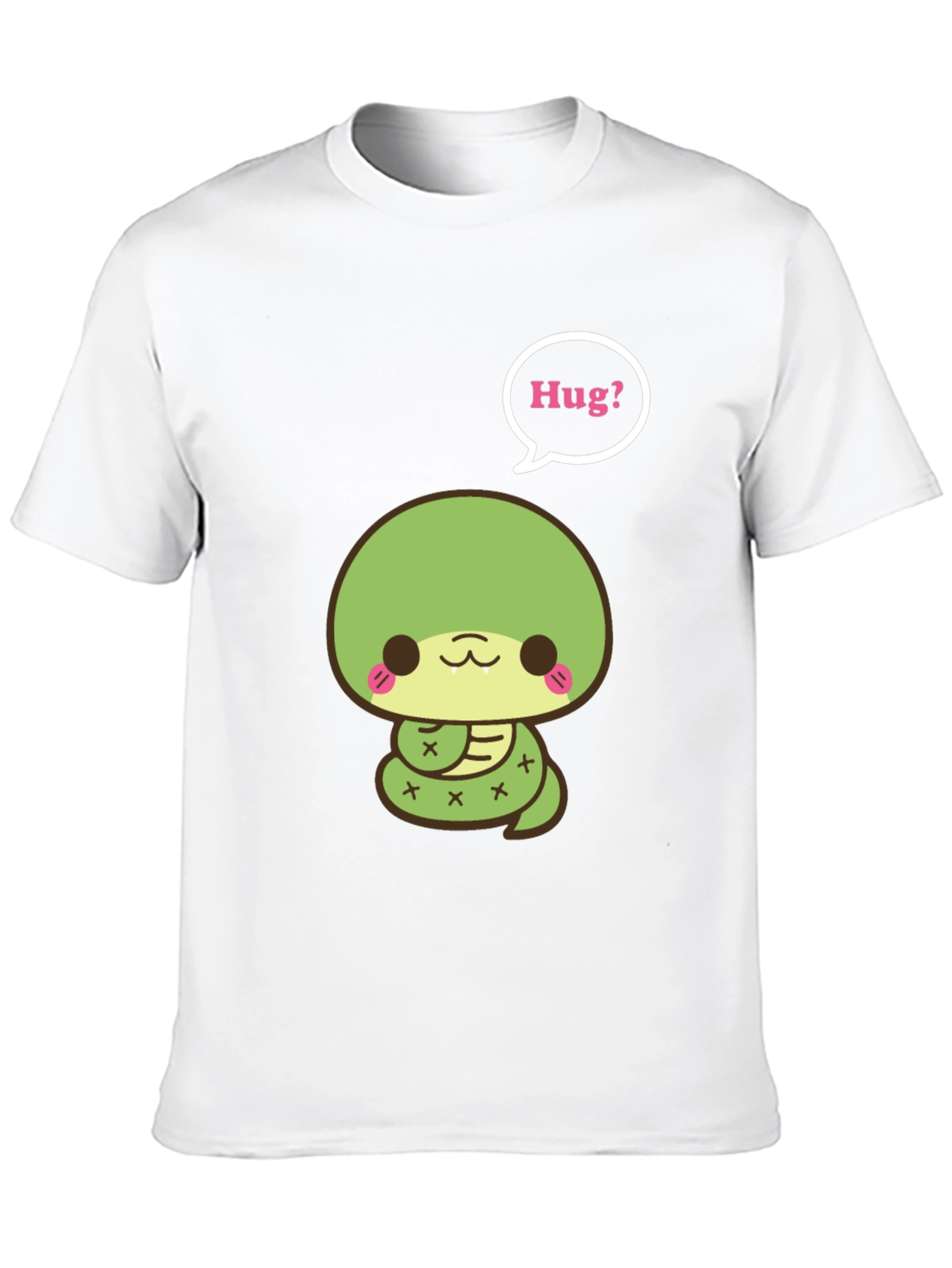 Kawaii Snake Hug? T-Shirt - Cute Reptile Tee