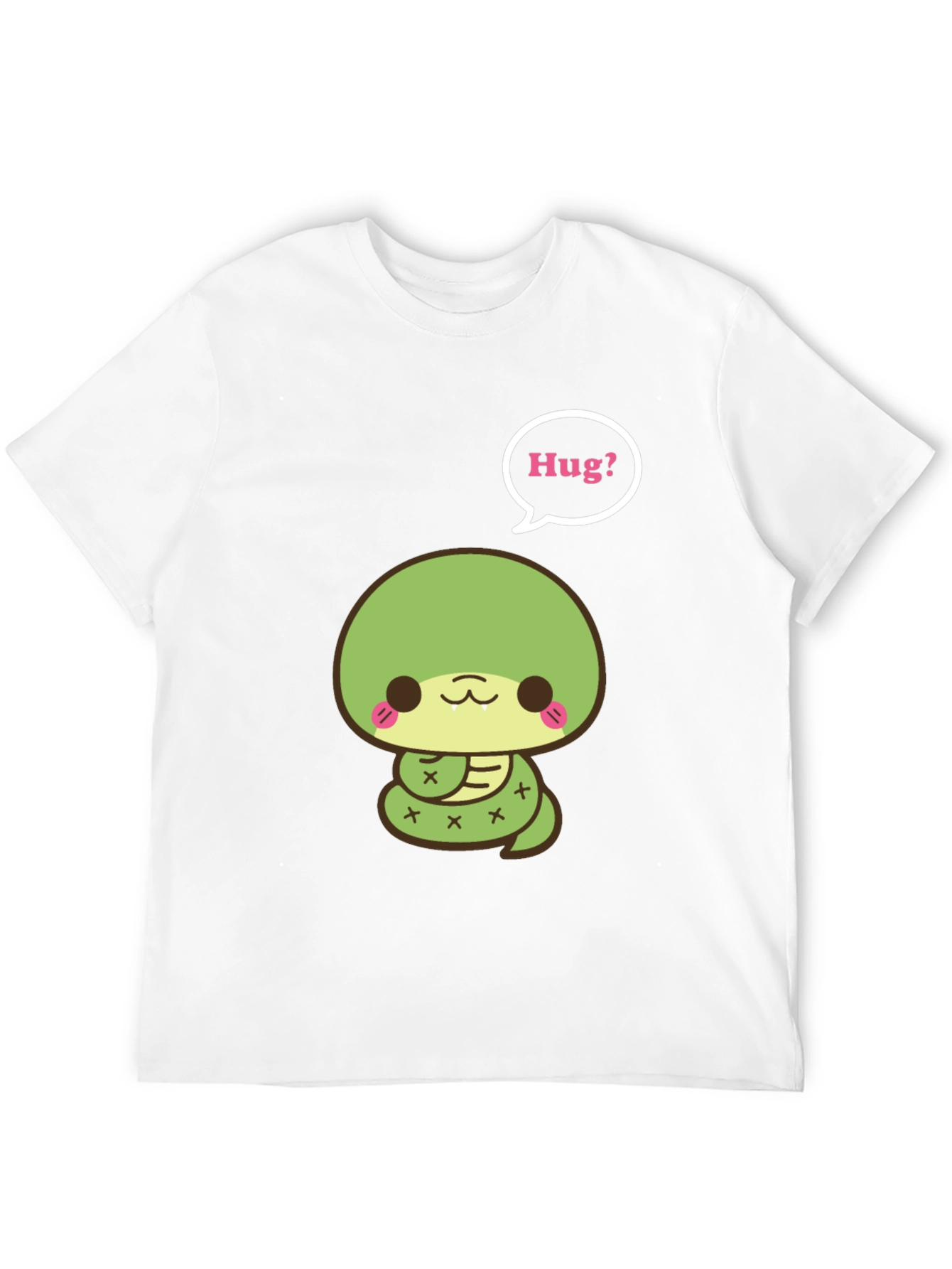 Kawaii Snake Hug? T-Shirt - Cute Reptile Tee