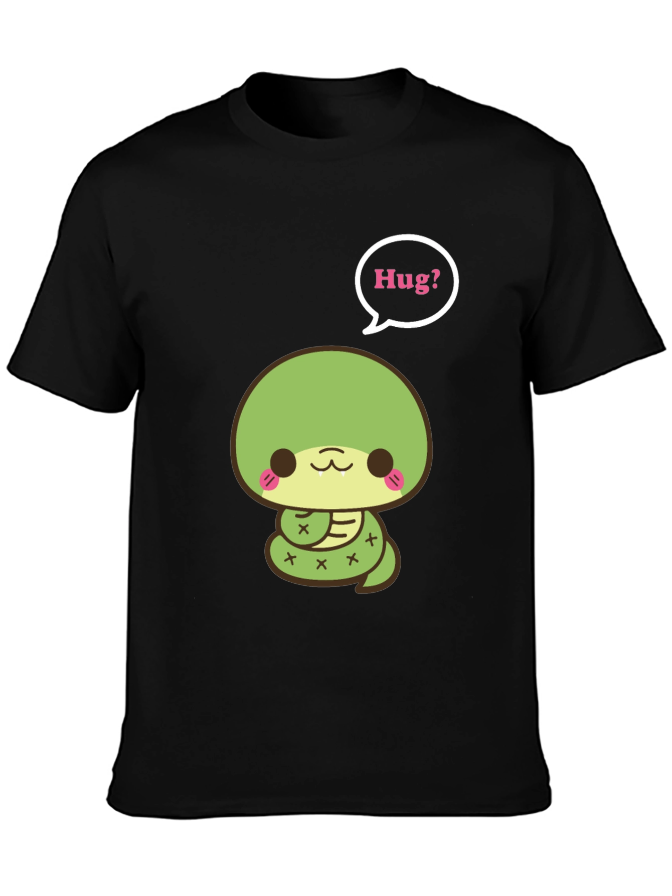 Kawaii Snake Hug? T-Shirt - Cute Reptile Tee