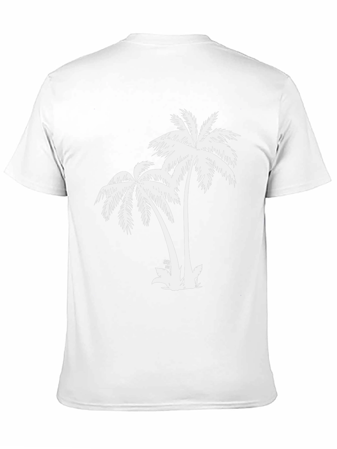 Palm Tree Graphic Tee - Island Vibes