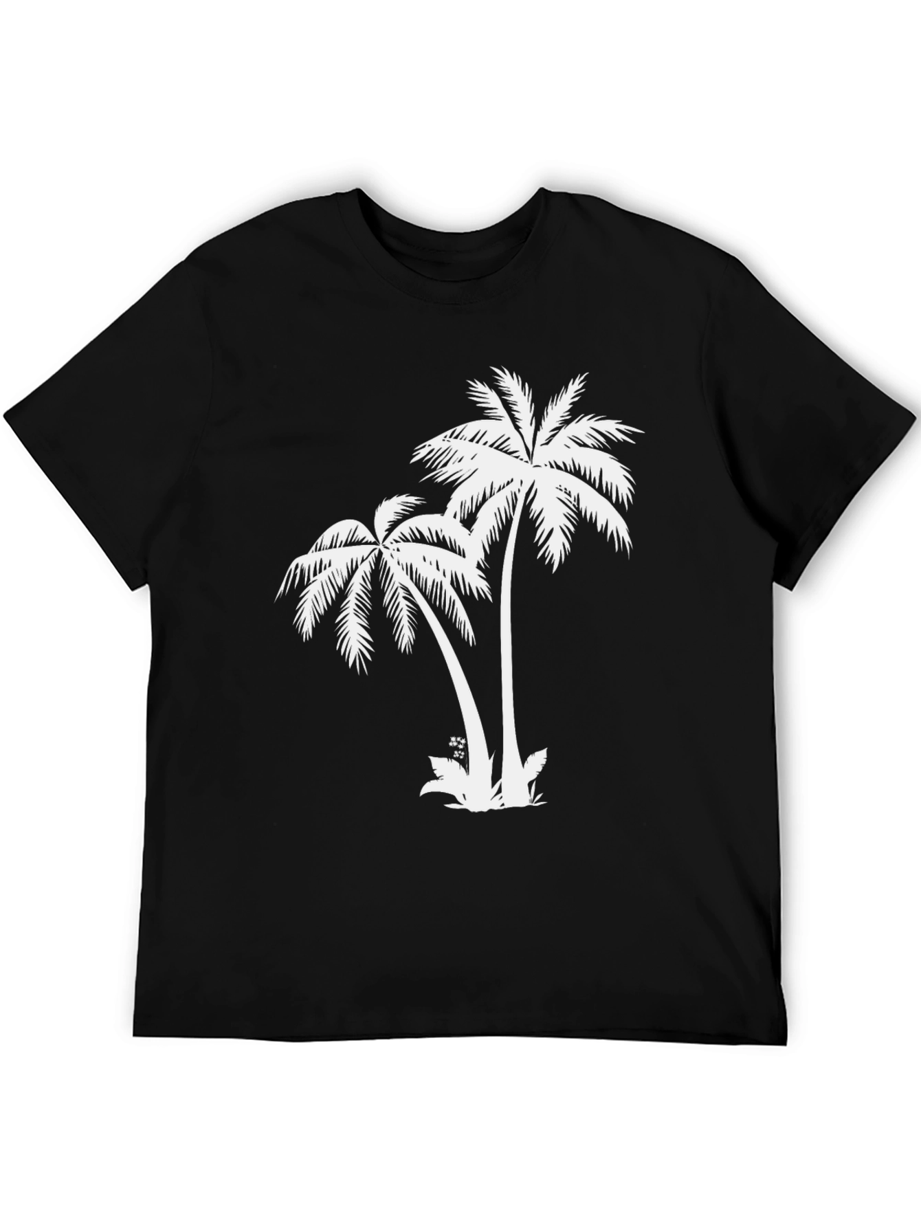 Palm Tree Graphic Tee - Island Vibes