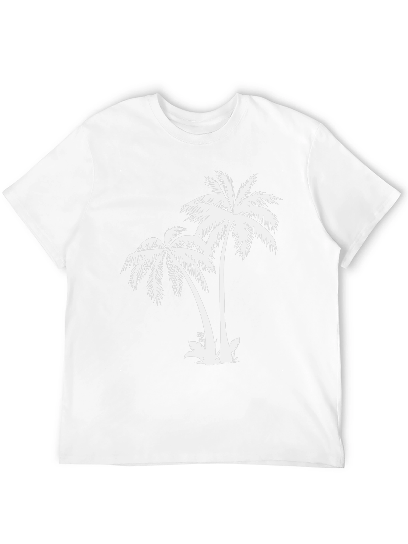 Palm Tree Graphic Tee - Island Vibes