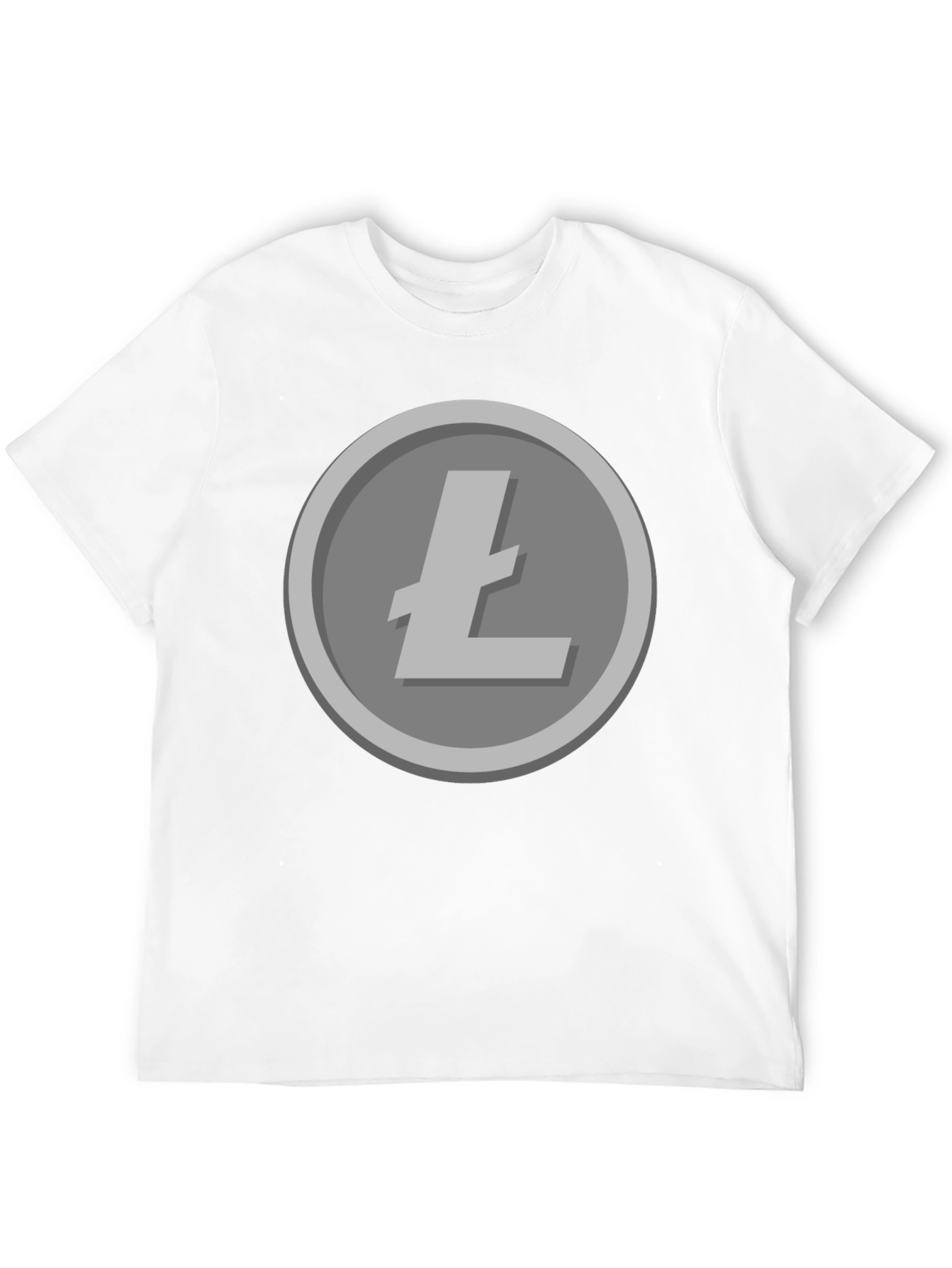 Litecoin Cryptocurrency T-Shirt - Black Crypto Tee