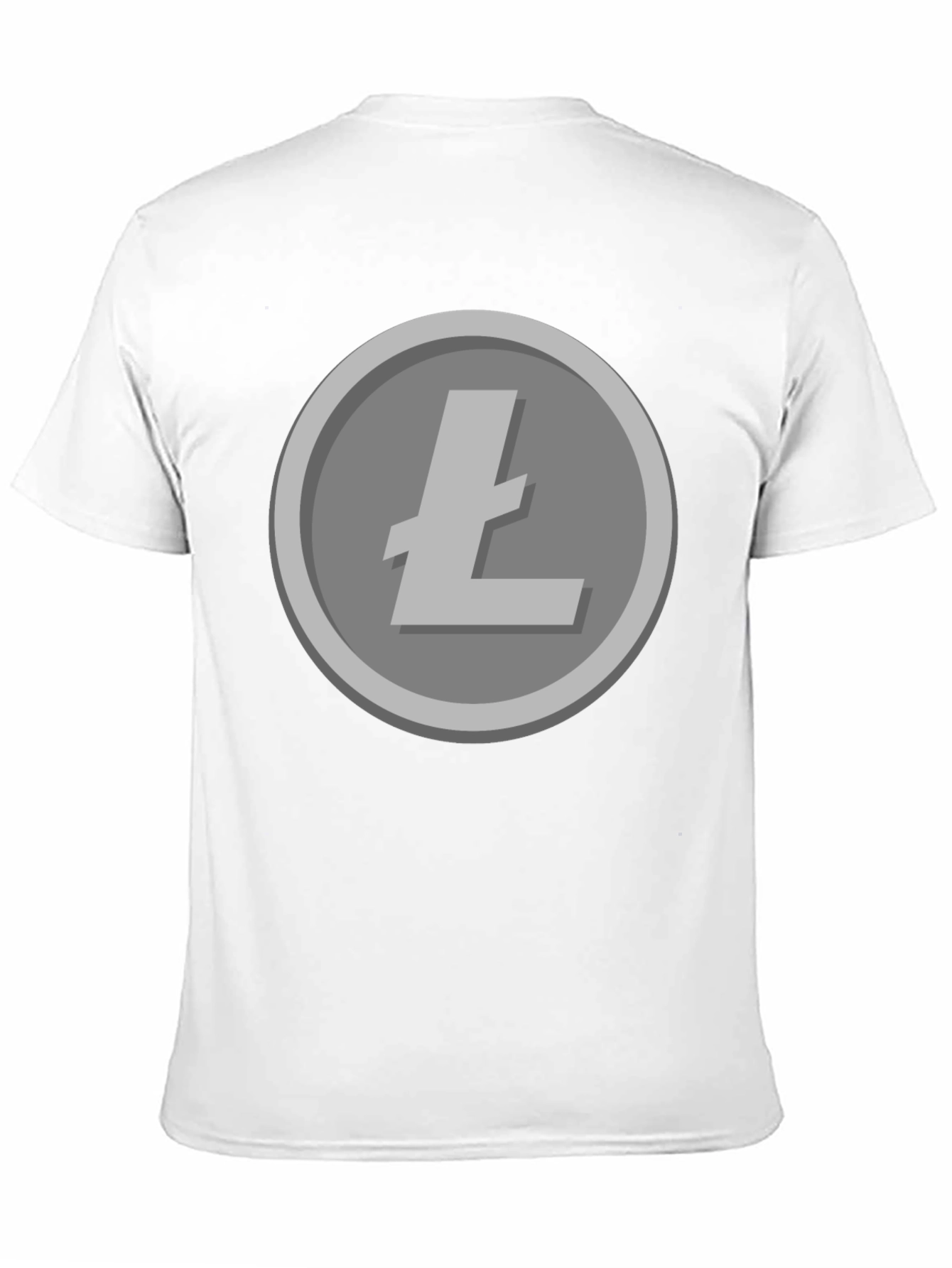 Litecoin Cryptocurrency T-Shirt - Black Crypto Tee