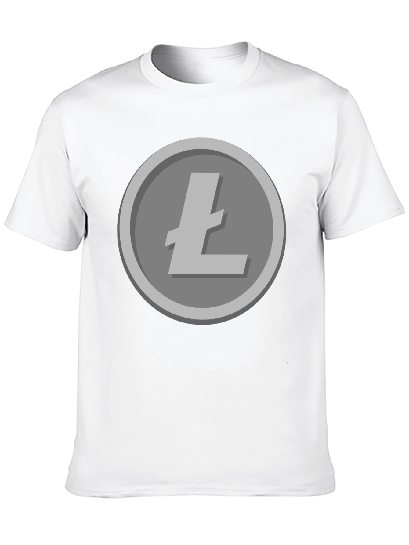 Litecoin Cryptocurrency T-Shirt - Black Crypto Tee