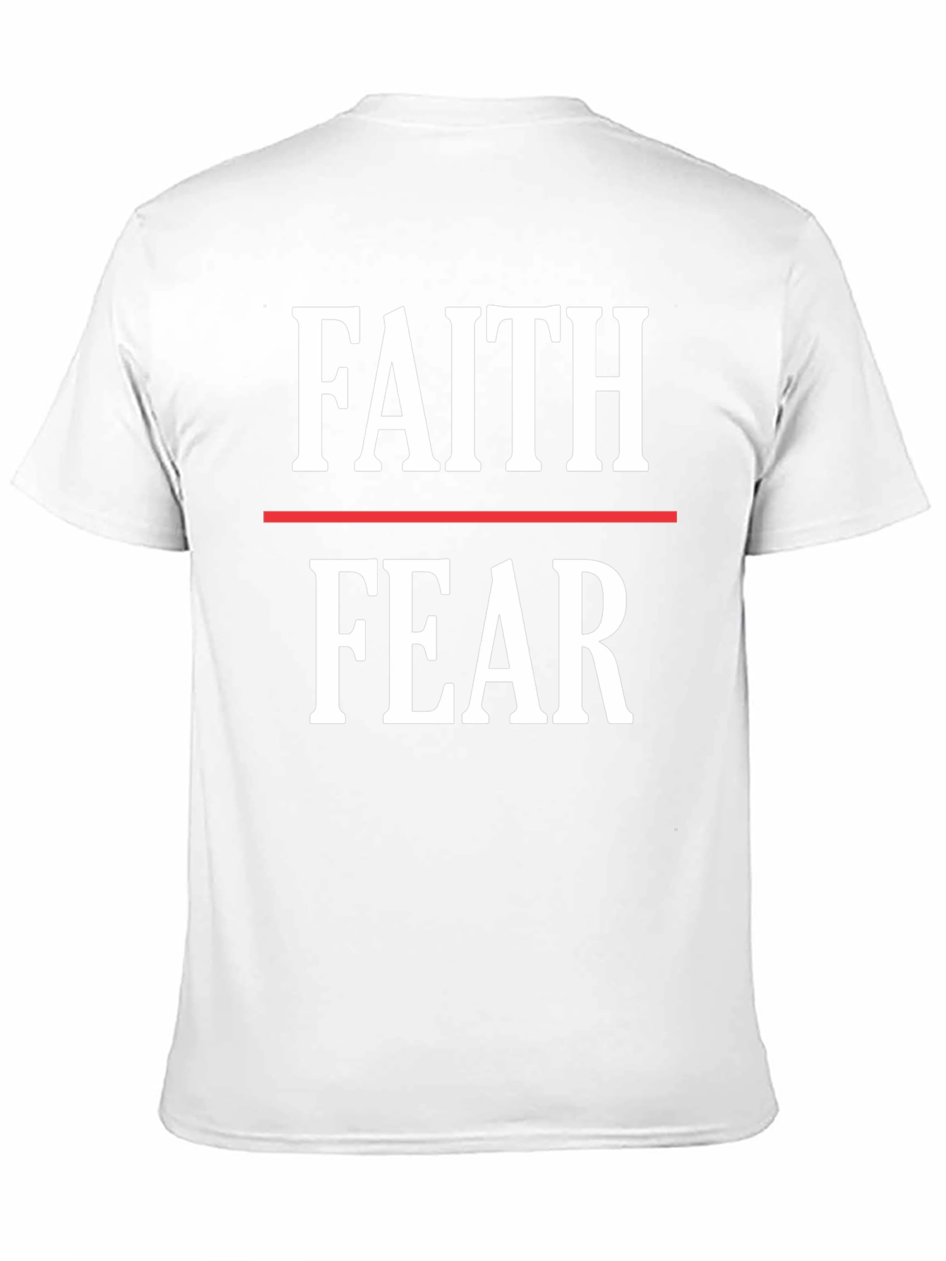 Faith Over Fear Graphic Tee - Motivational Shirt