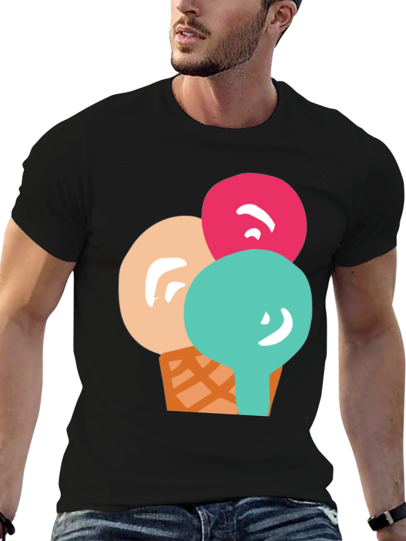 Ice Cream Graphic Tee - Stylish Casual Wear