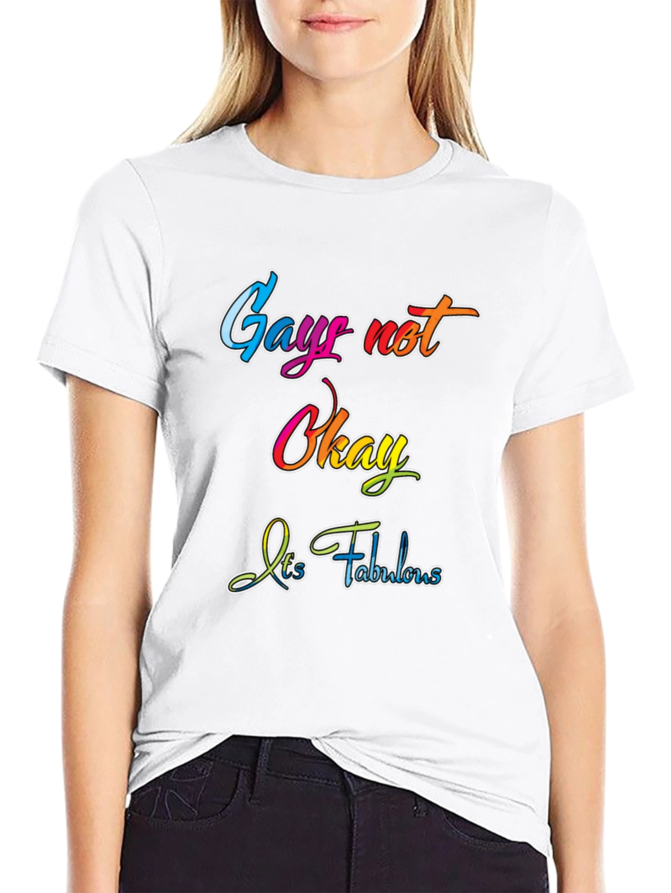 Gay Not Okay - Its Fabulous T-Shirt