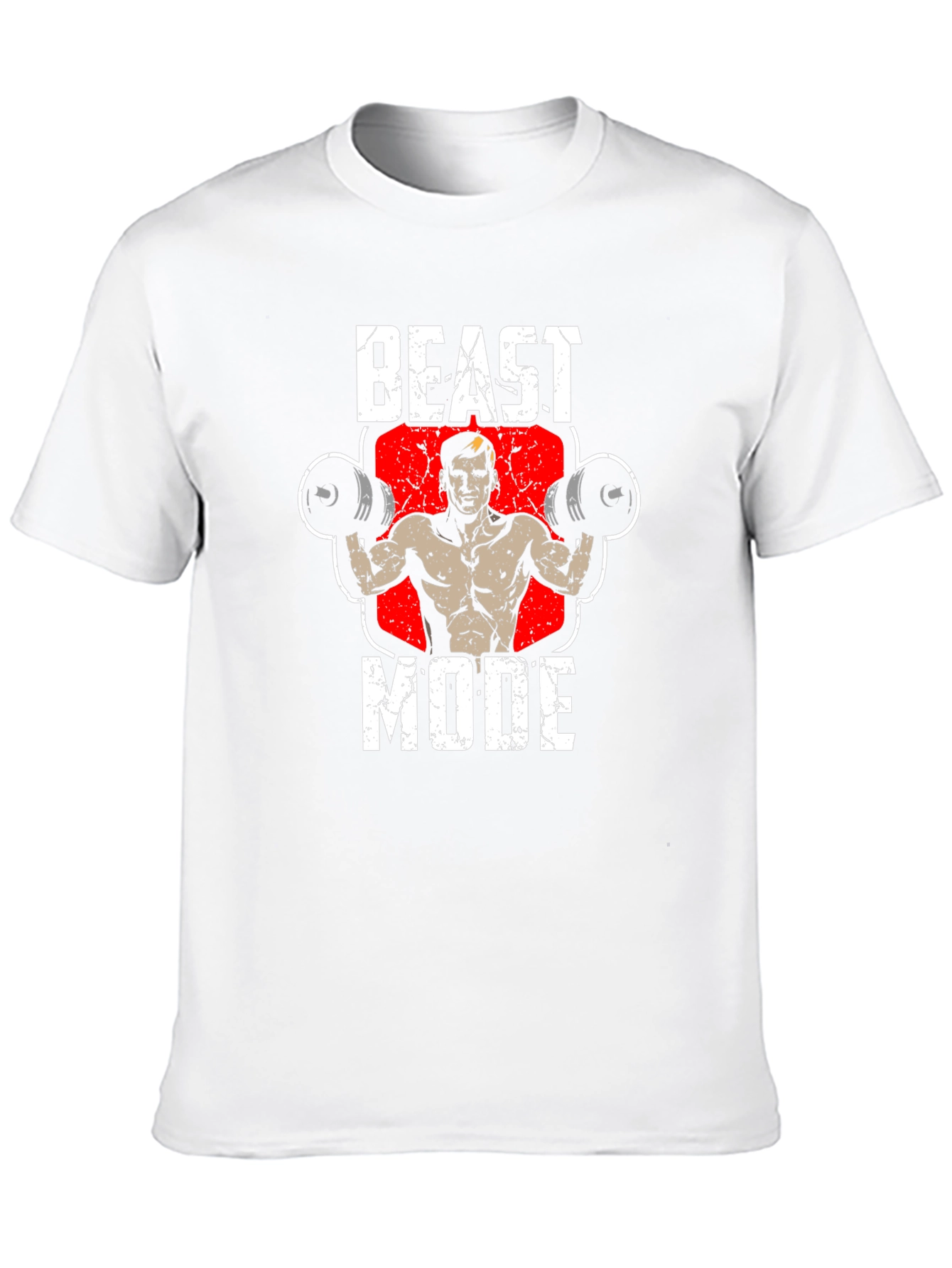 Beast Mode Graphic Tee - Mens Workout Shirt