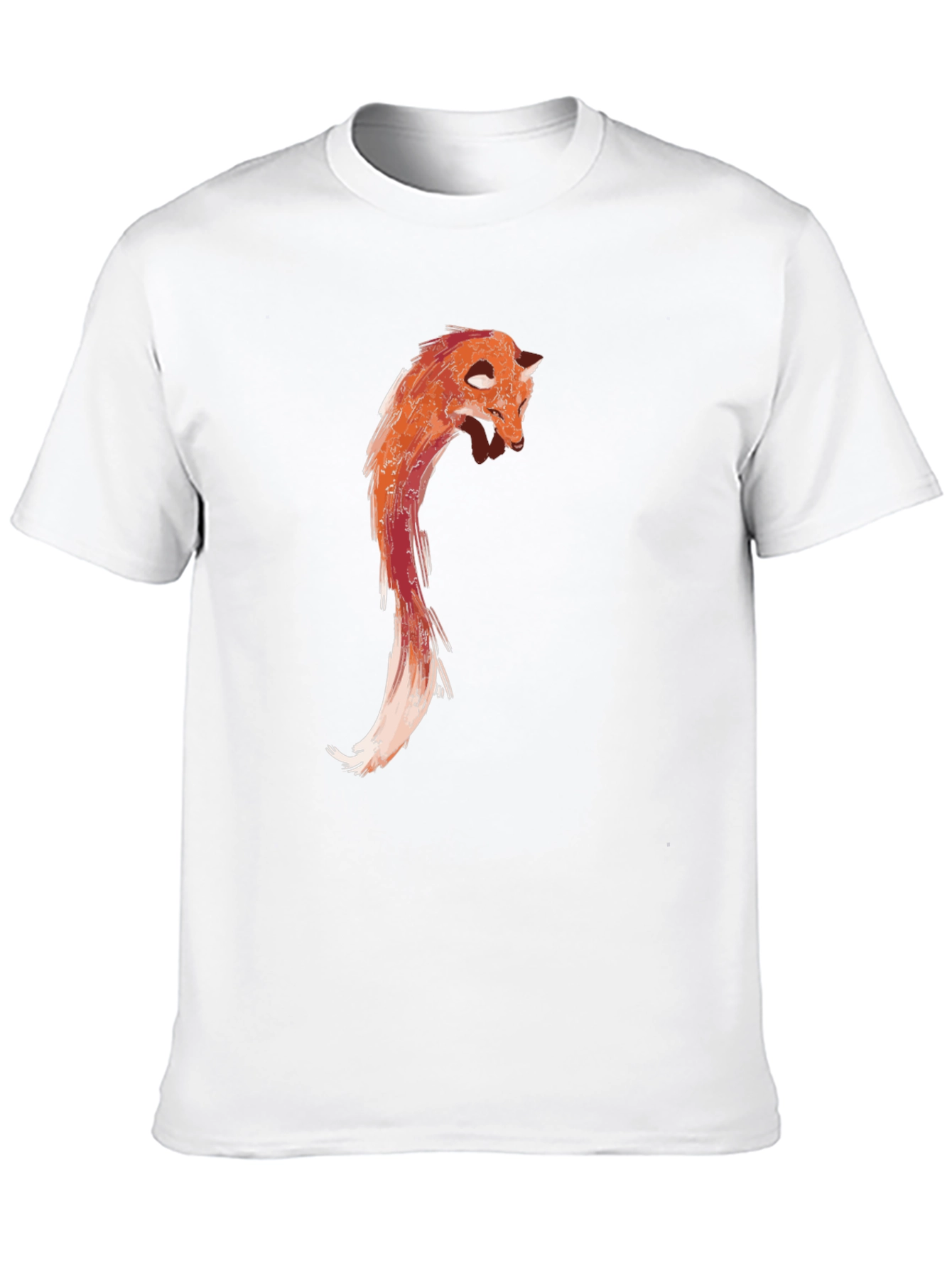 Fox Graphic Black T-Shirt - Unique Design