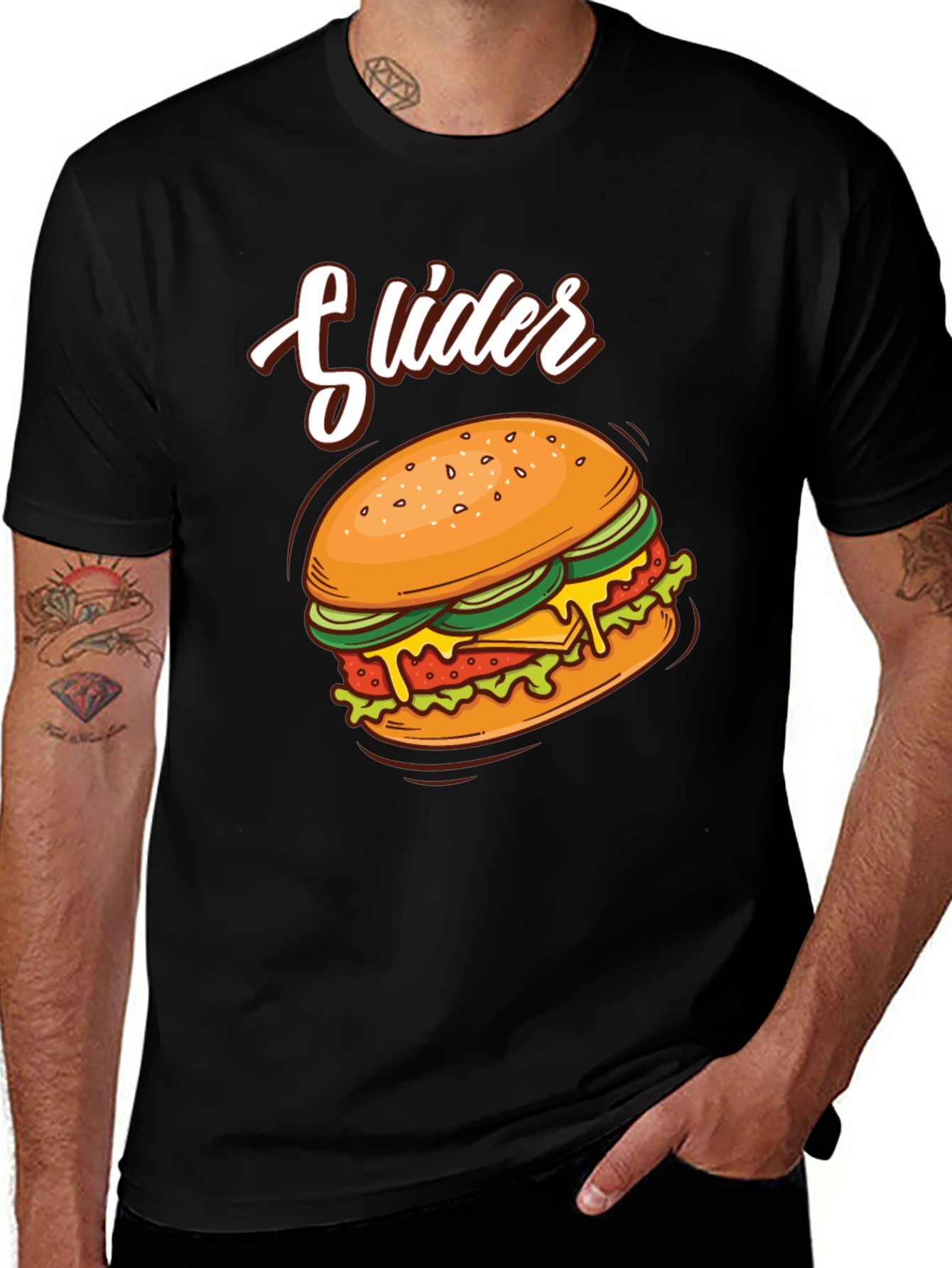 Slider Graphic Tee - Casual Unisex T-Shirt