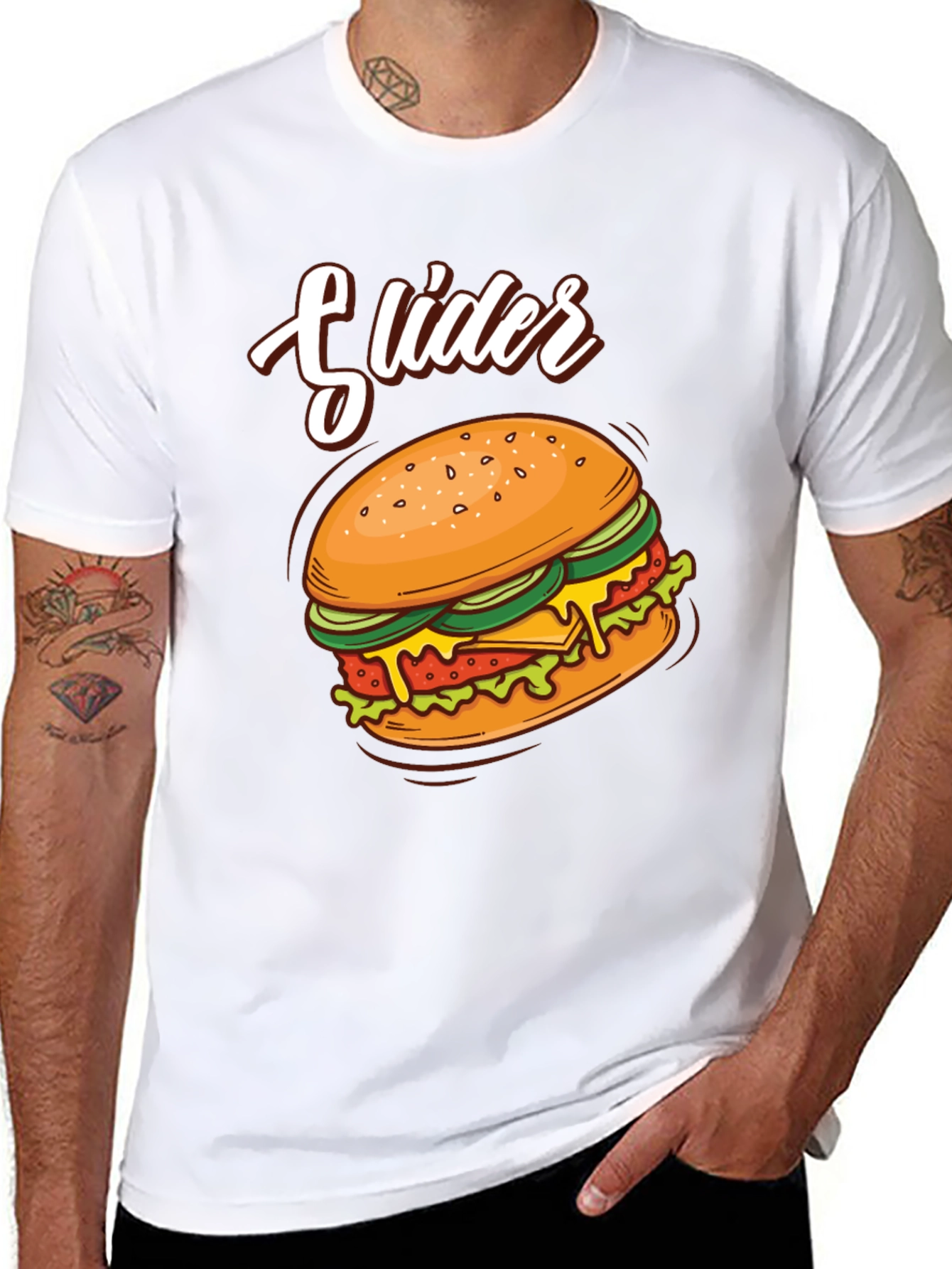 Slider Graphic Tee - Casual Unisex T-Shirt
