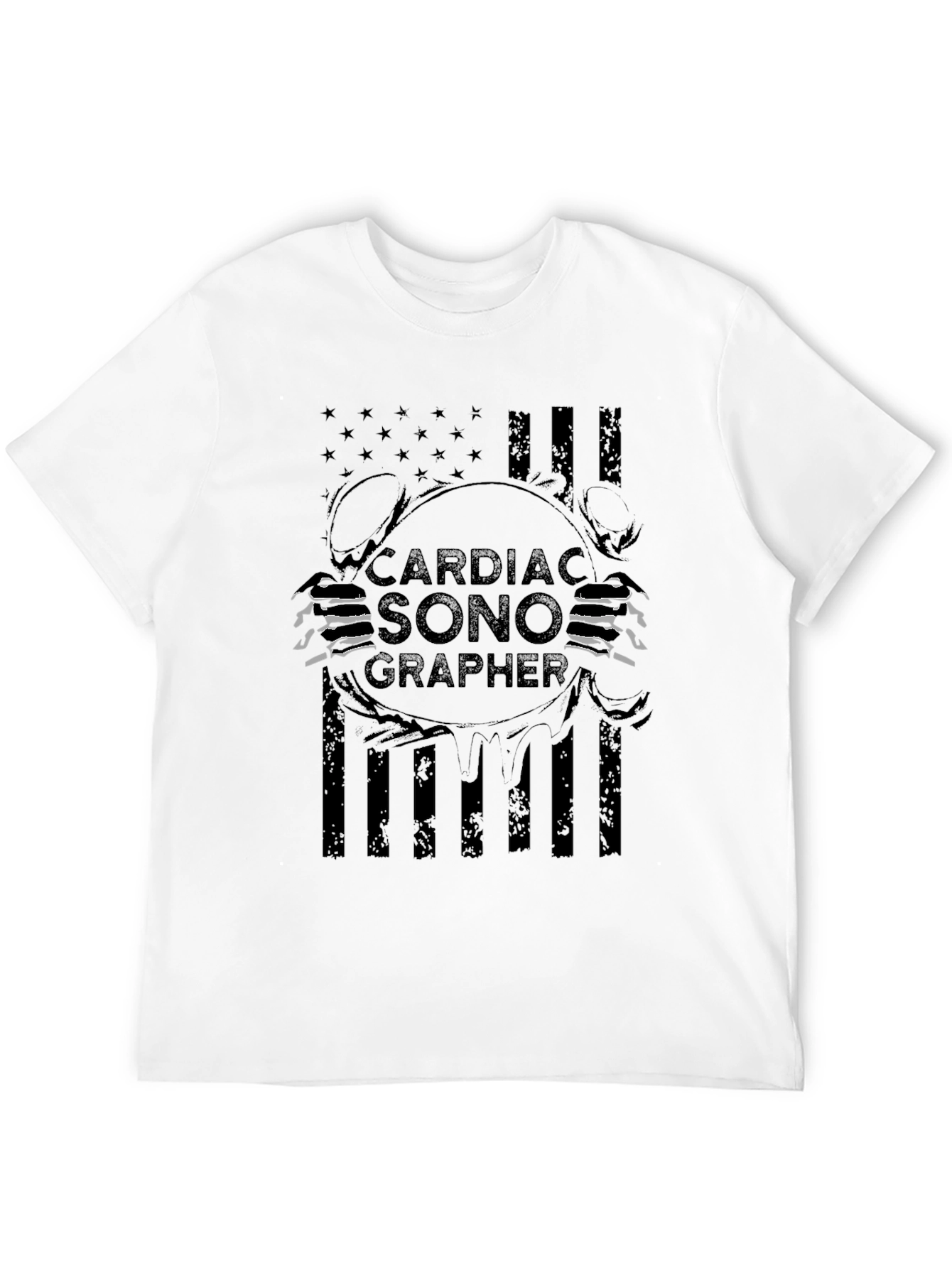 Cardiac Sonographer Graphic T-Shirt