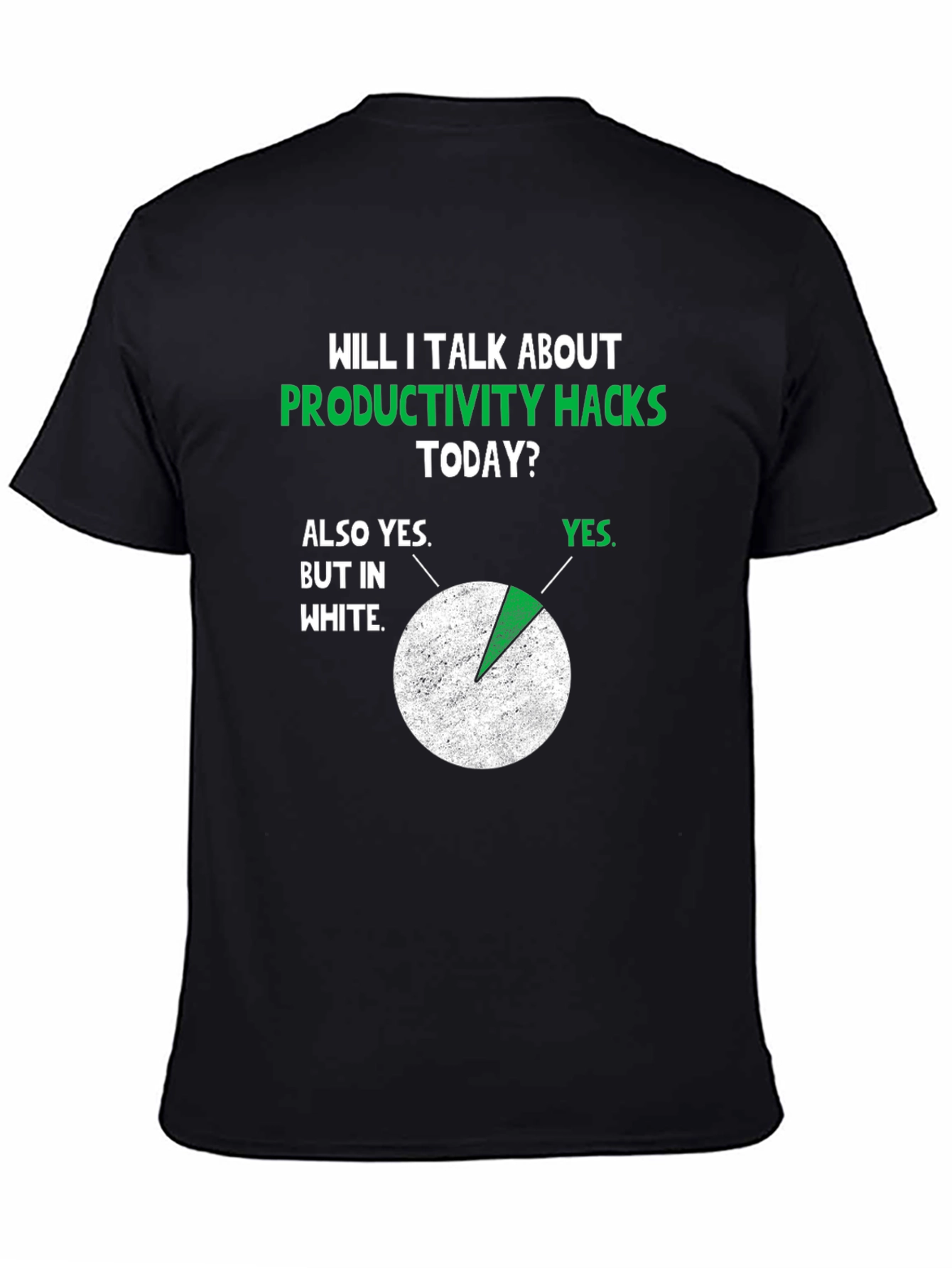 Productivity Hacks T-Shirt - Funny Novelty Tee