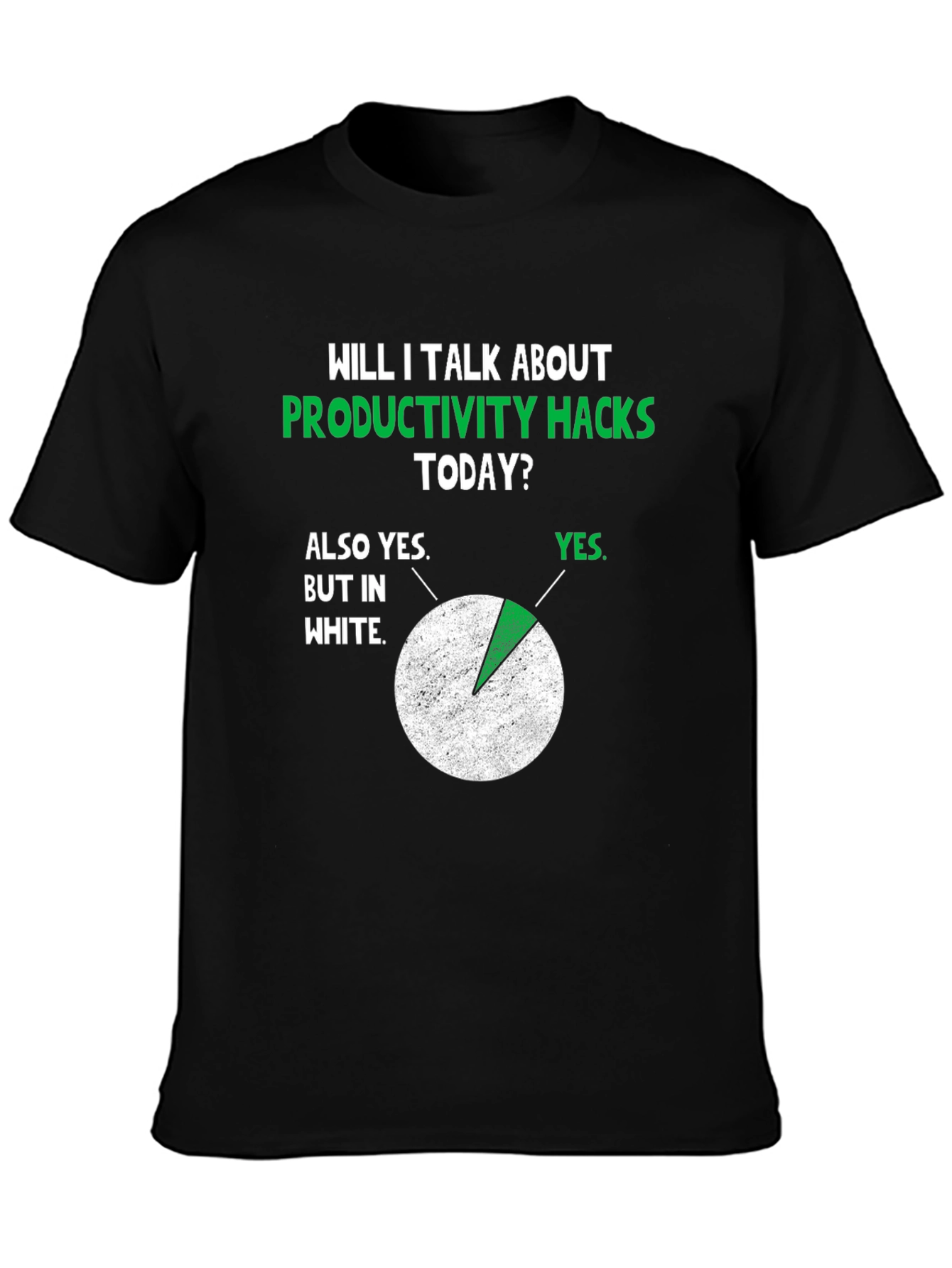 Productivity Hacks T-Shirt - Funny Novelty Tee