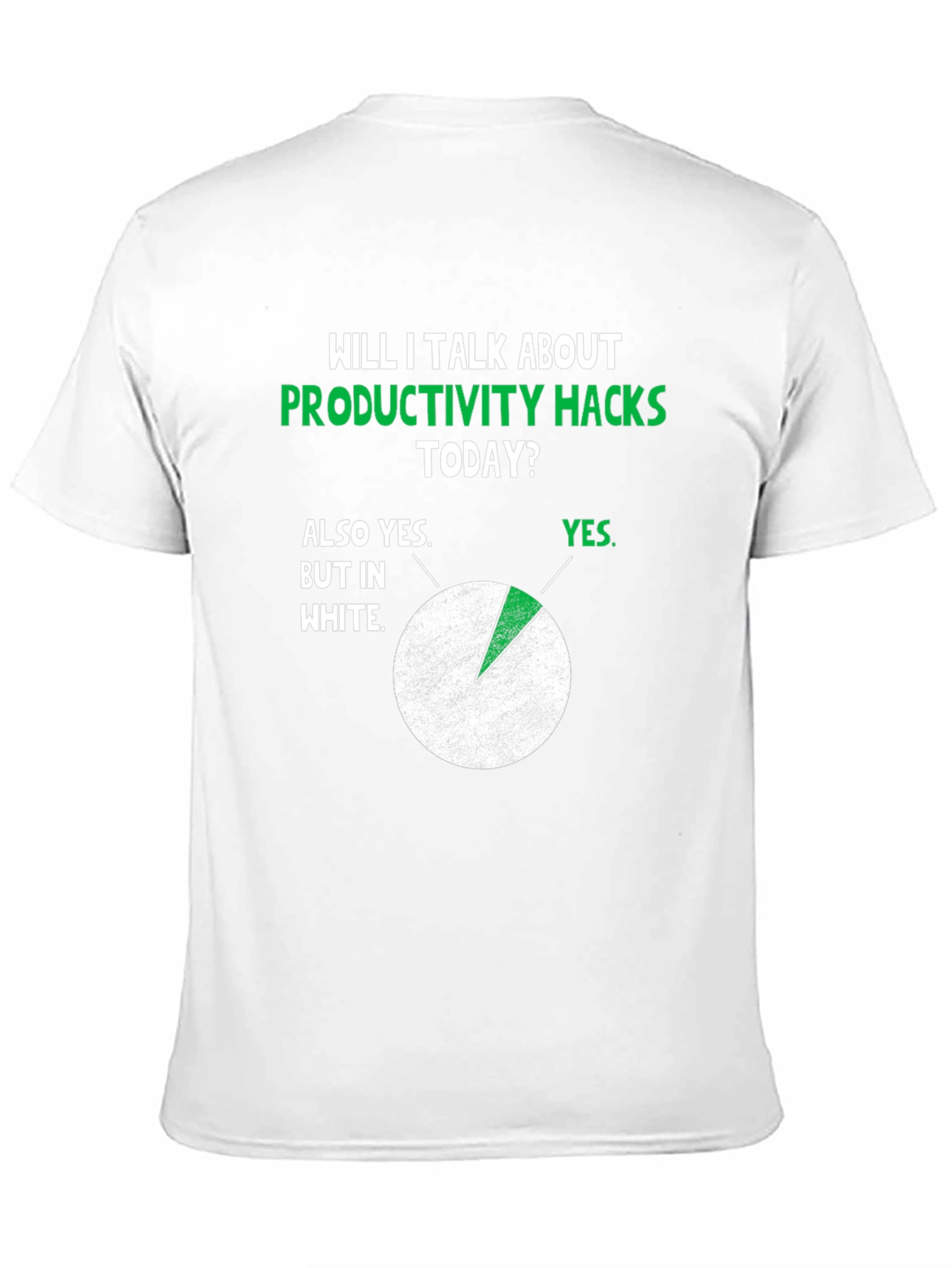 Productivity Hacks T-Shirt - Funny Novelty Tee