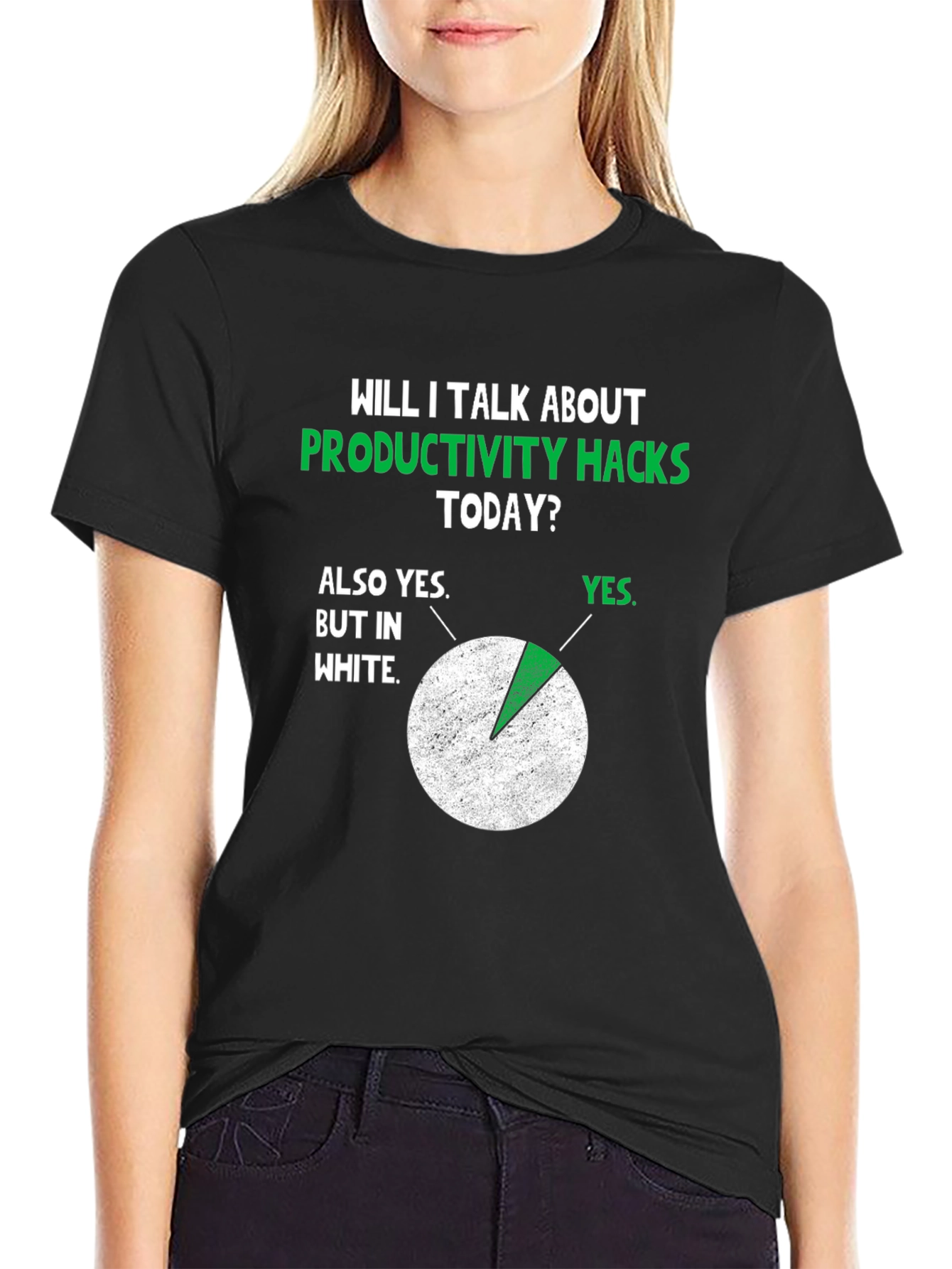 Productivity Hacks T-Shirt - Funny Novelty Tee