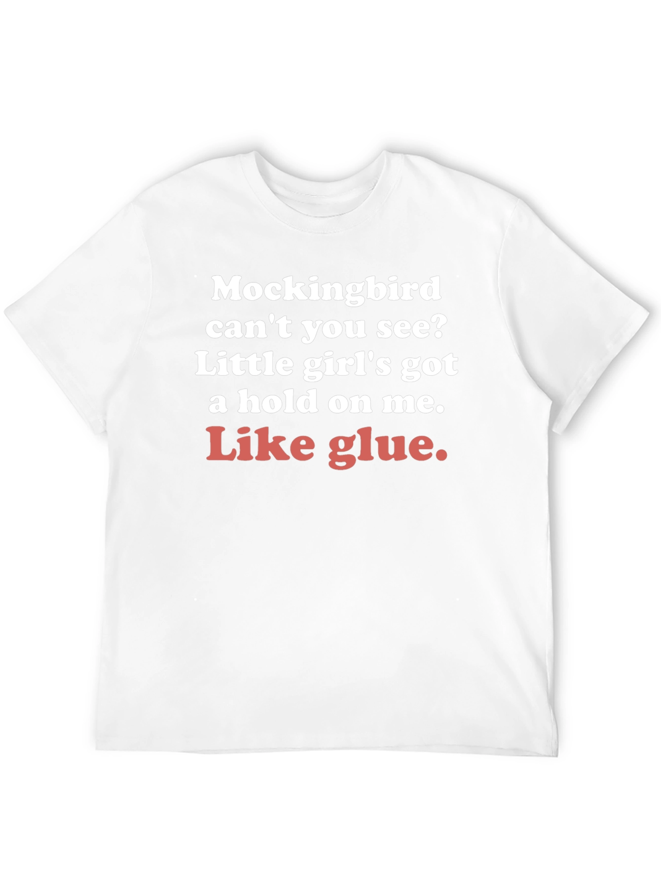 Mockingbird Lyric Tee - Like Glue Song T-Shirt