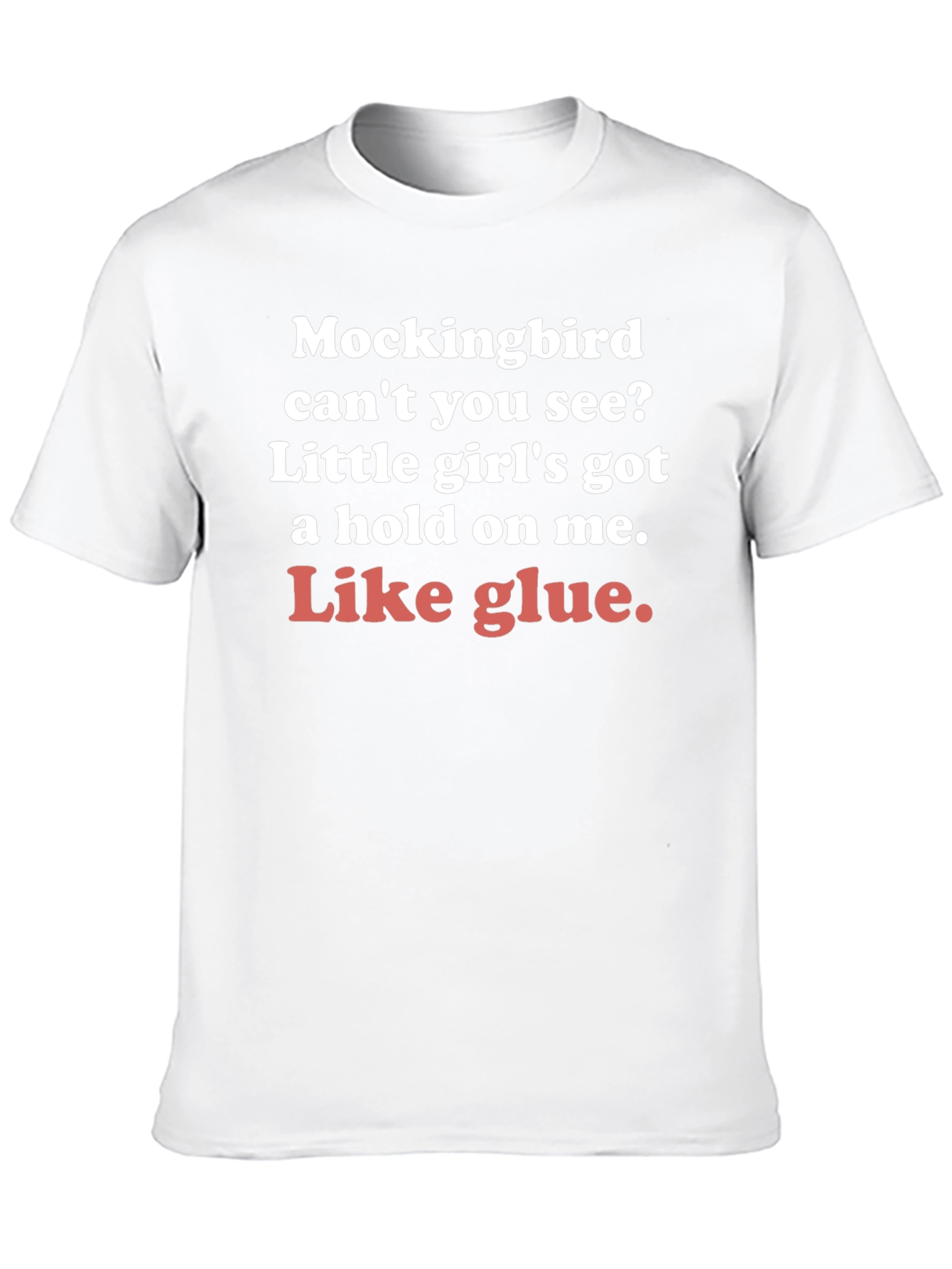 Mockingbird Lyric Tee - Like Glue Song T-Shirt