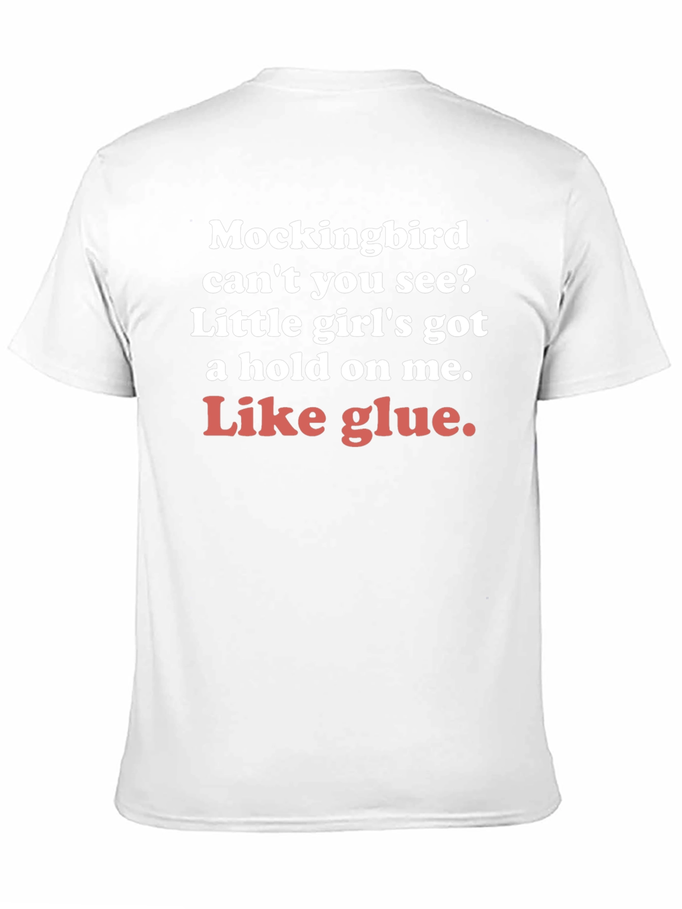 Mockingbird Lyric Tee - Like Glue Song T-Shirt
