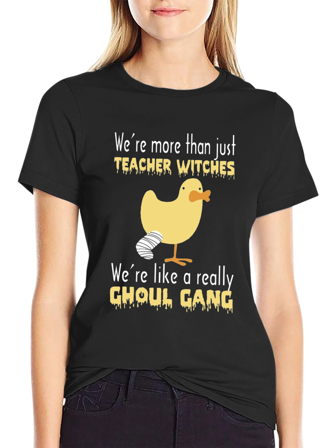 Teacher Witches Ghoul Gang Graphic T-Shirt