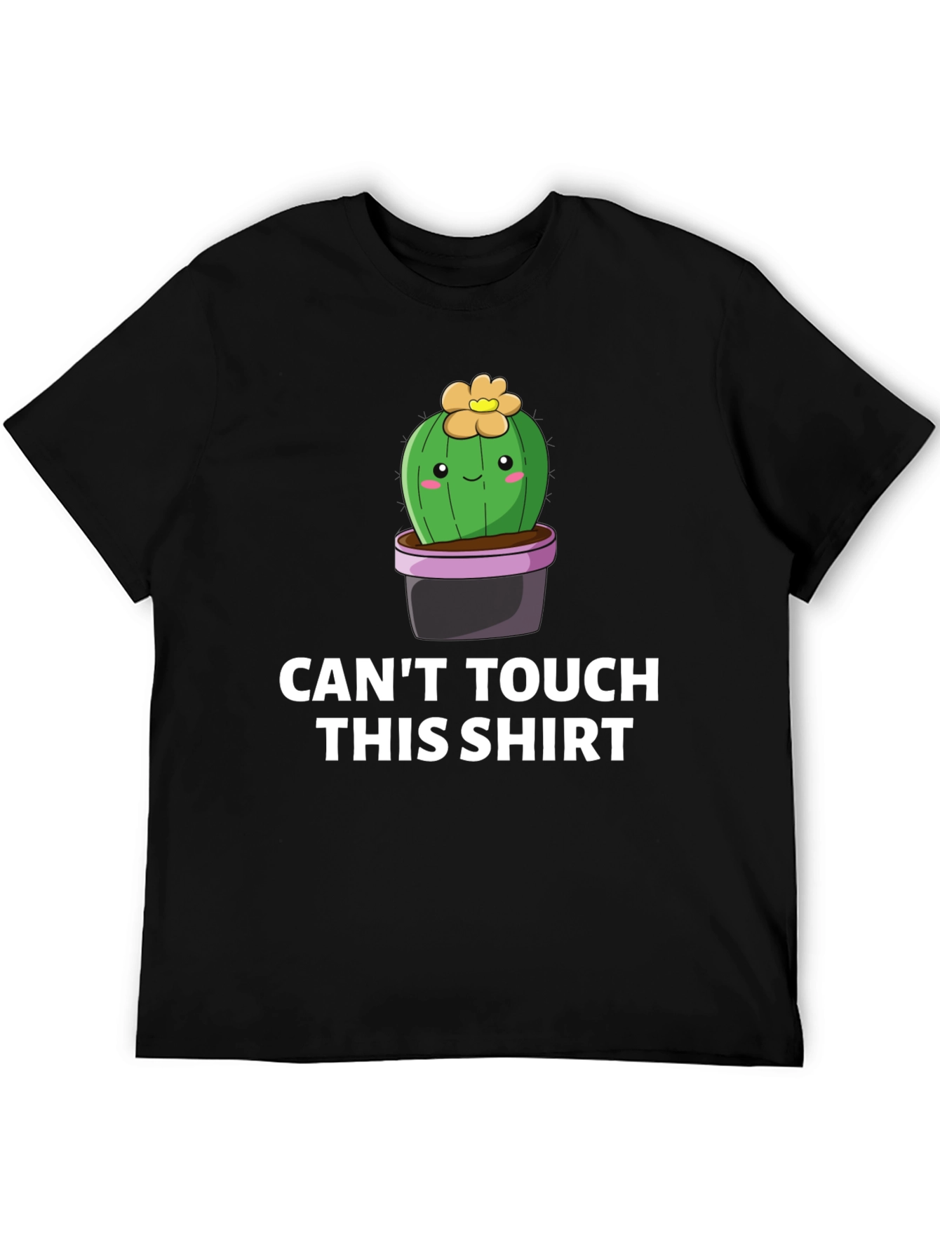 Cant Touch This Shirt - Cactus Graphic Tee