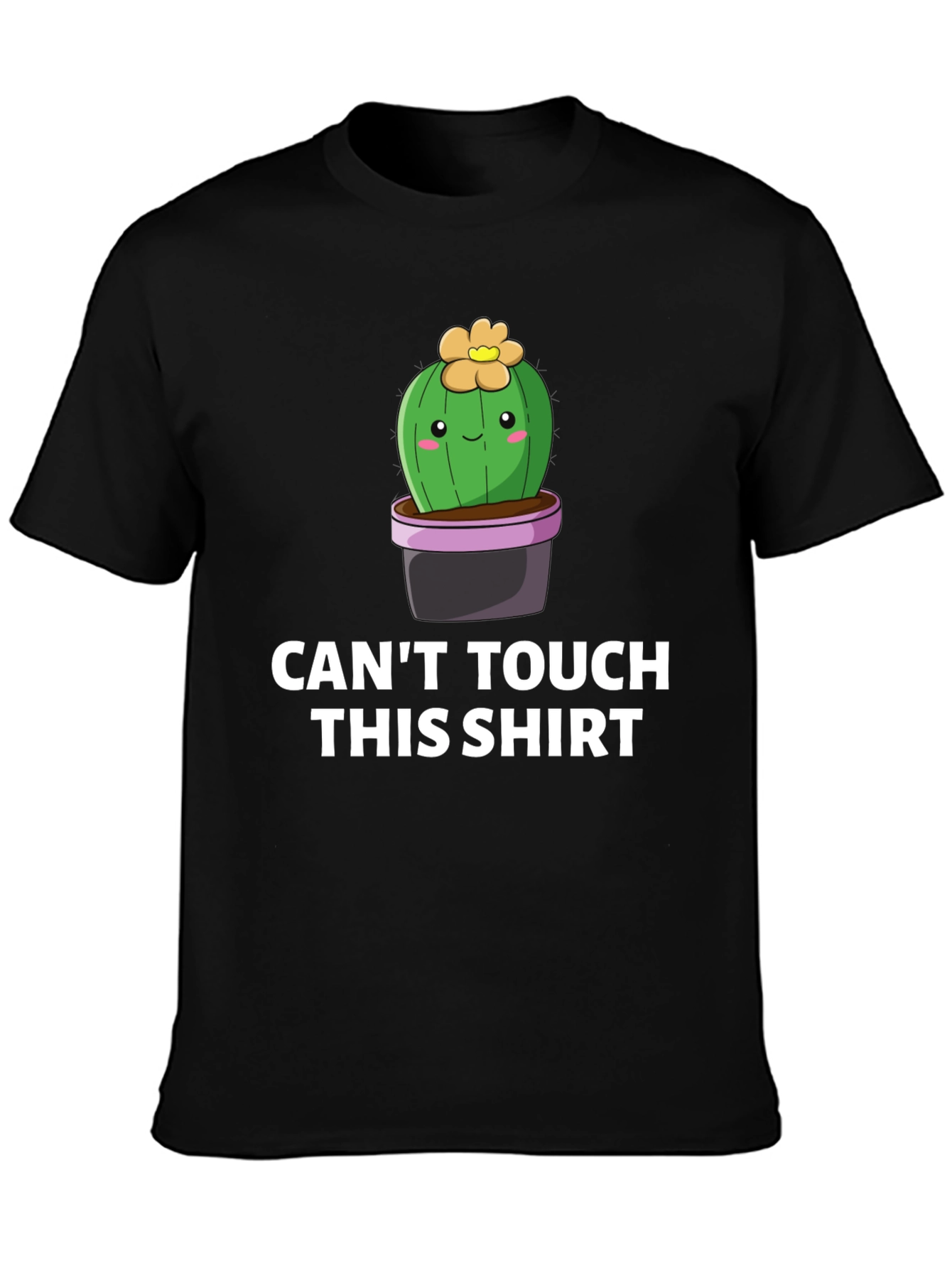 Cant Touch This Shirt - Cactus Graphic Tee
