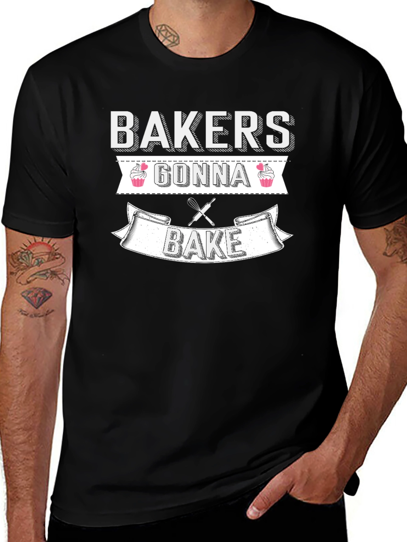 Bakers Gonna Bake T-Shirt - Funny Baking Tee