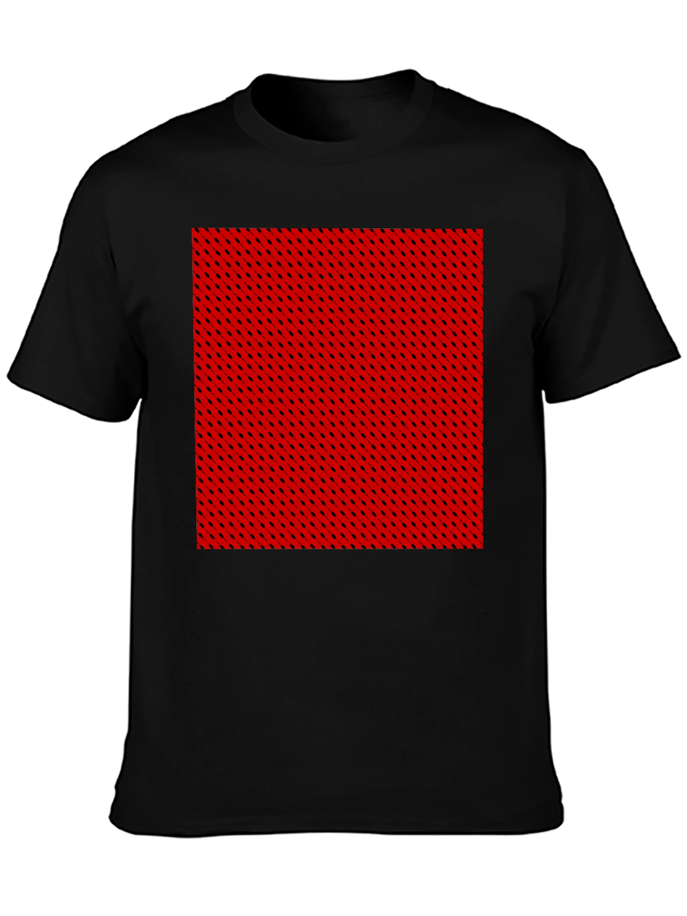 Bold Patterned Tee - Modern Casual Style