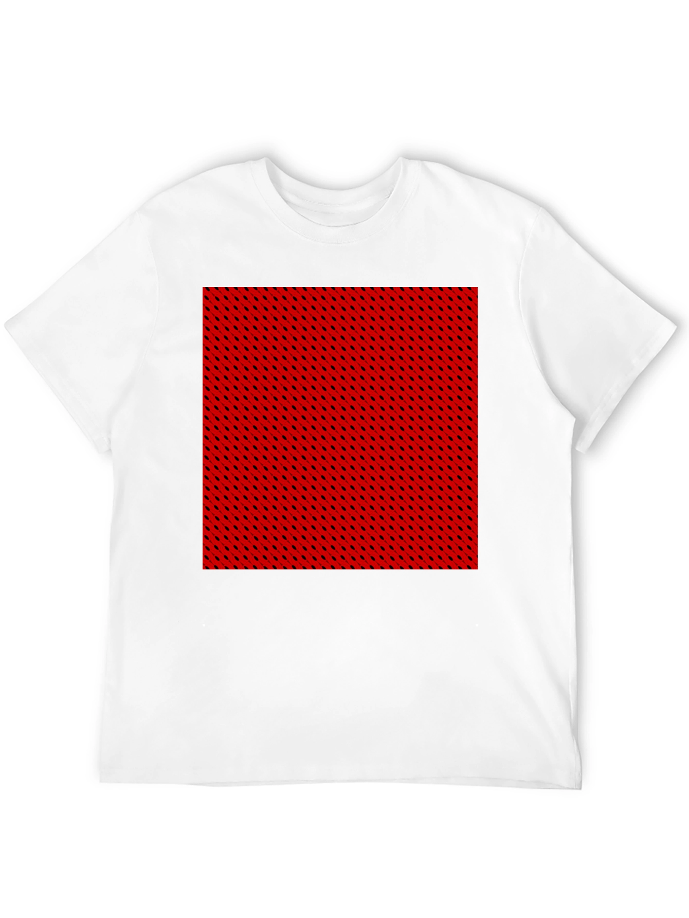Bold Patterned Tee - Modern Casual Style