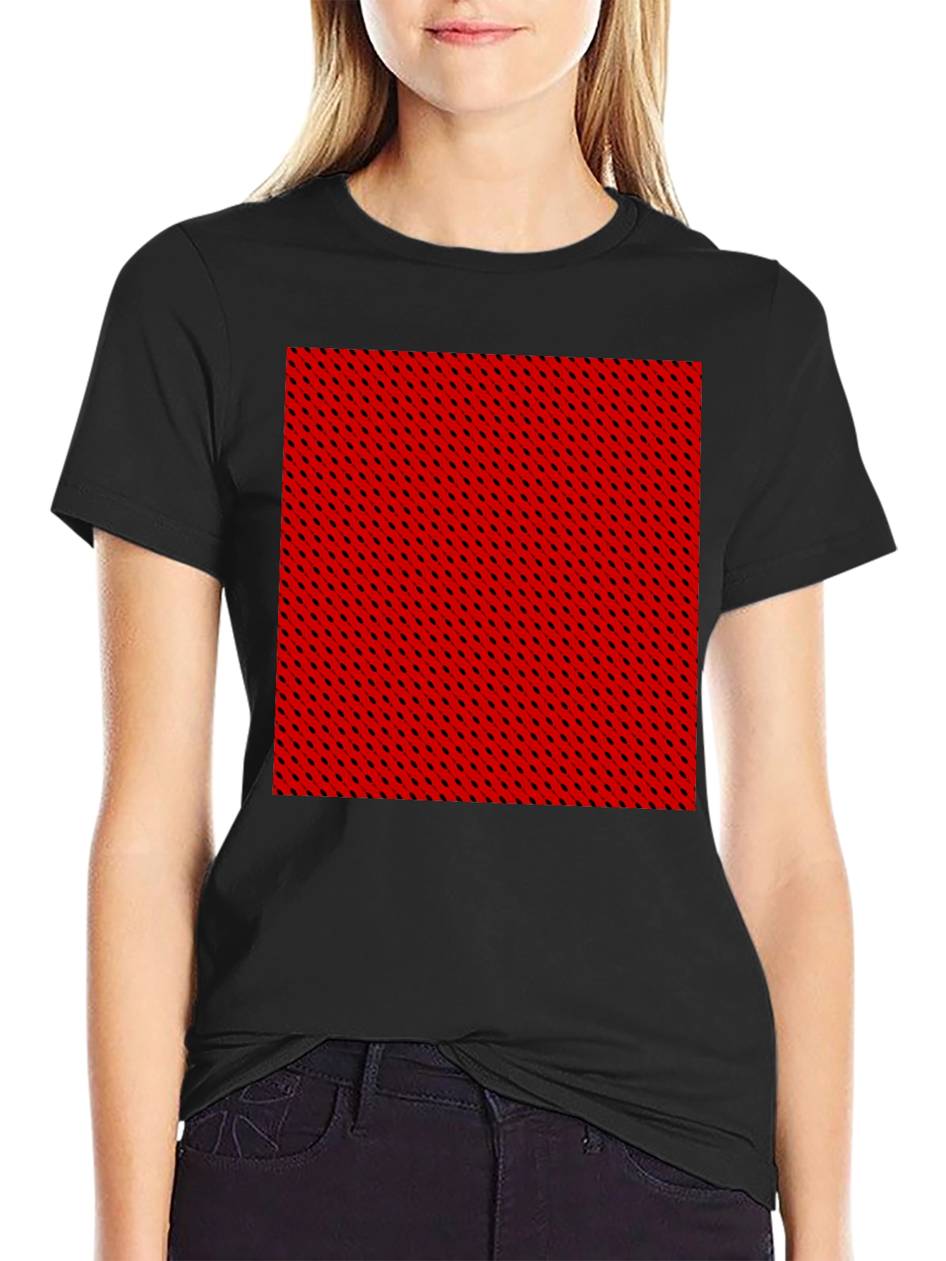 Bold Patterned Tee - Modern Casual Style